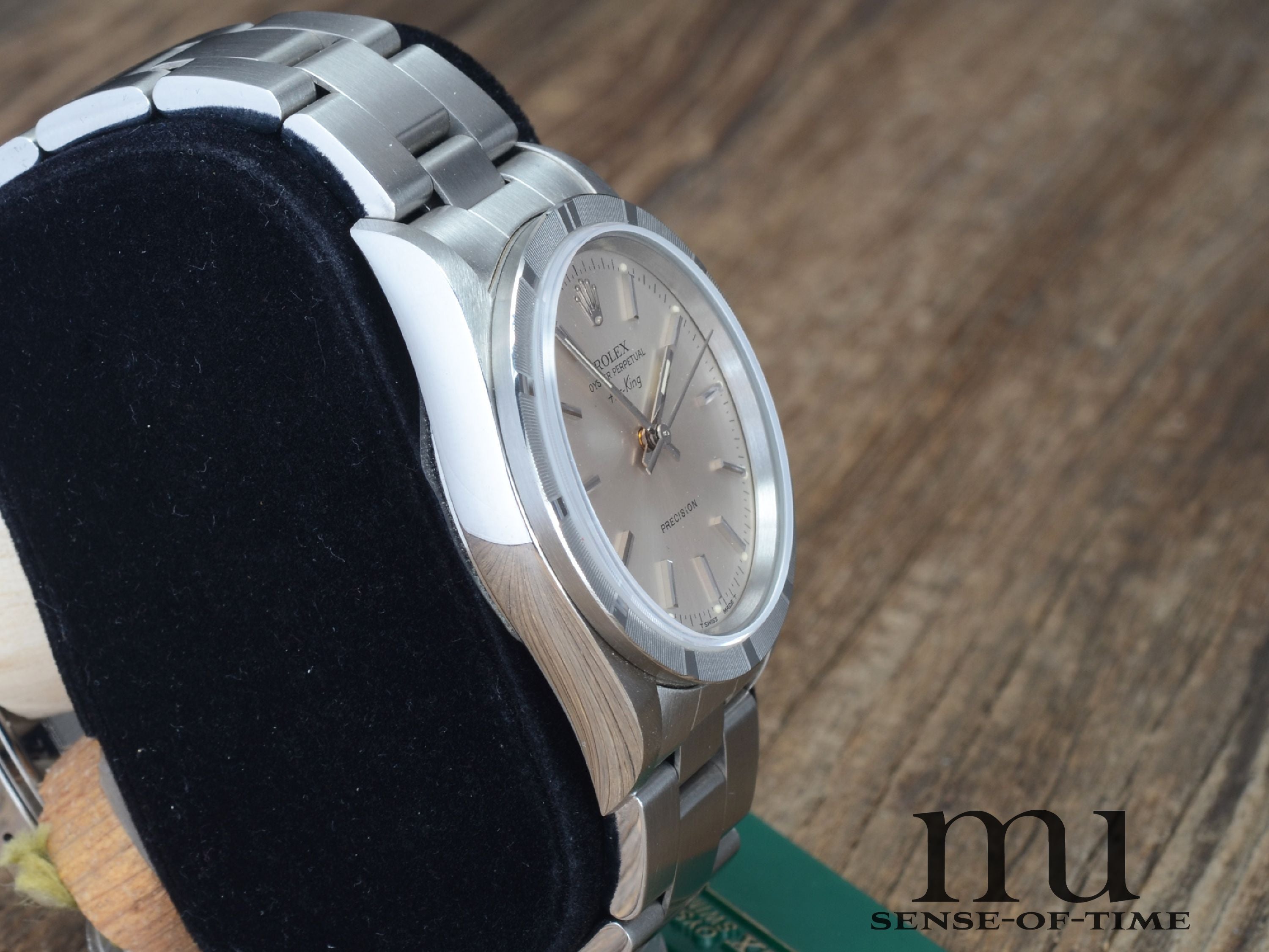 Rolex Air King 34mm Tritium Full Set NOS