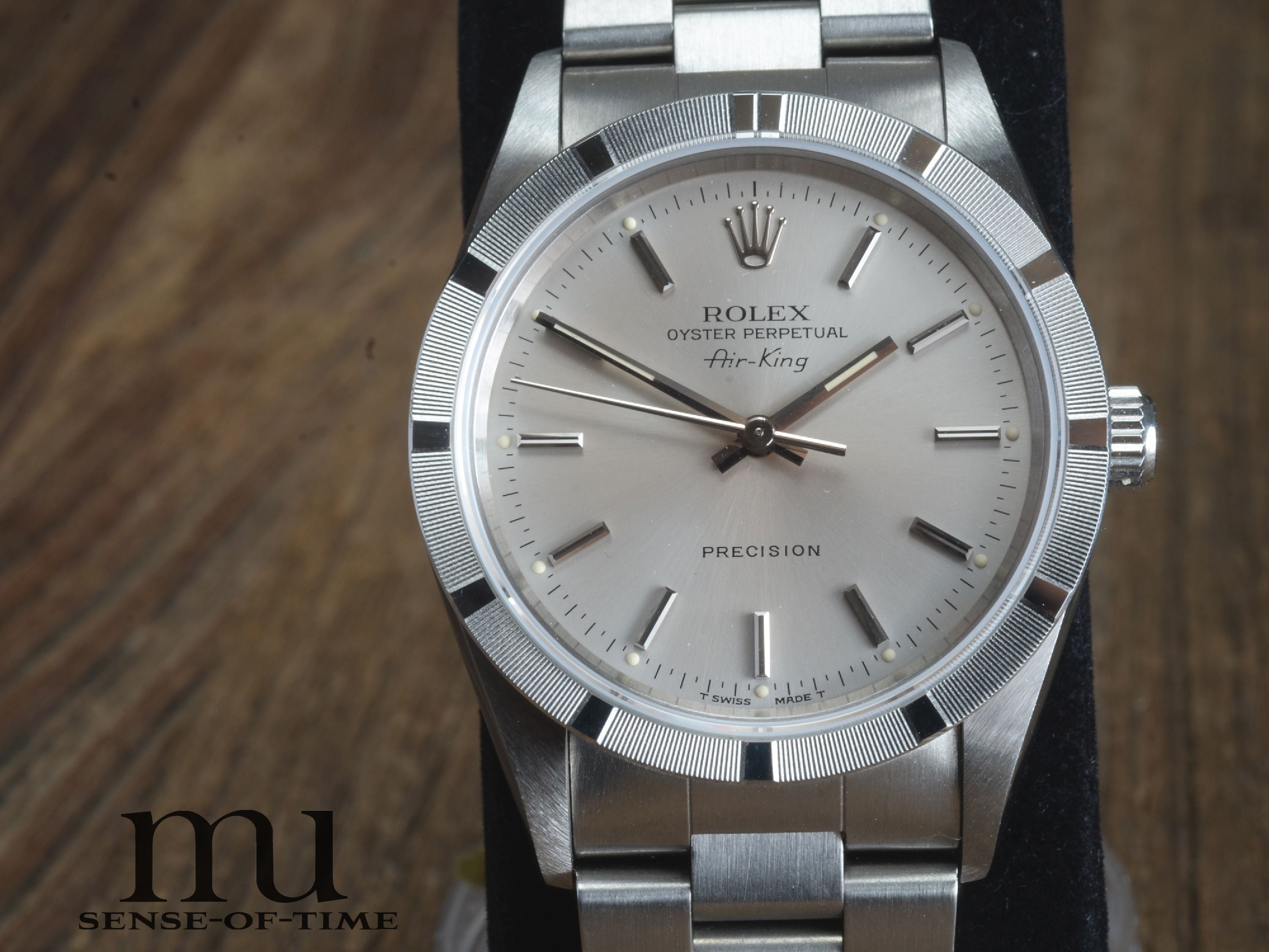 Rolex Air King 34mm Tritium Full Set NOS