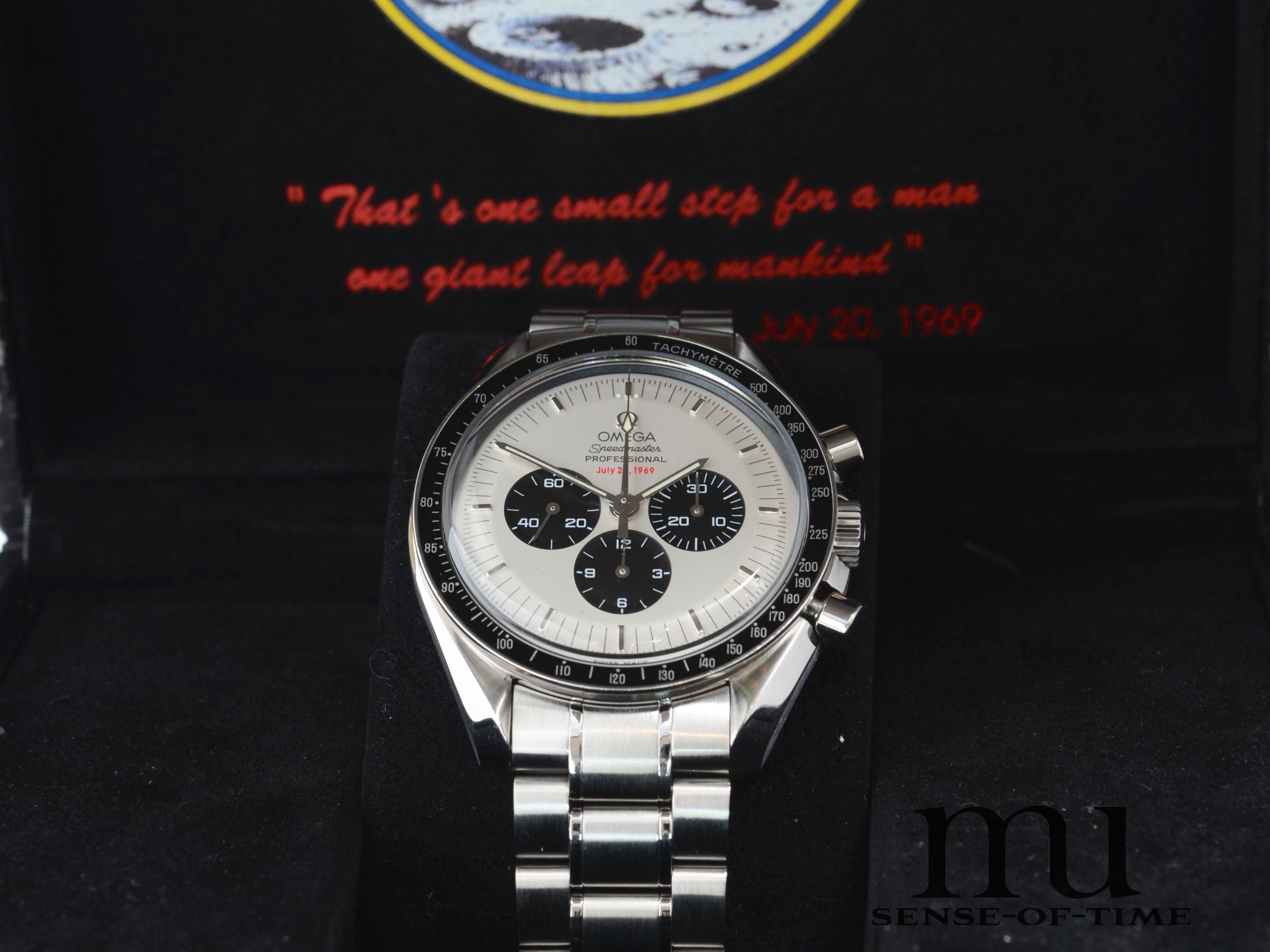 Omega Speedmaster Apollo XI 35th Anniversary Panda Dial Limited Edition, Full Set