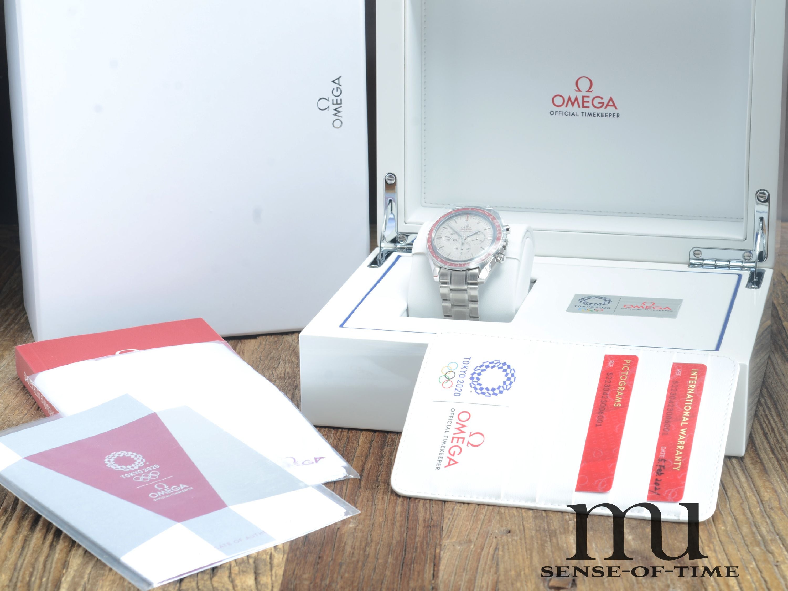 Omega Speedmaster Rising Sun Limited Edition Olympia, neu
