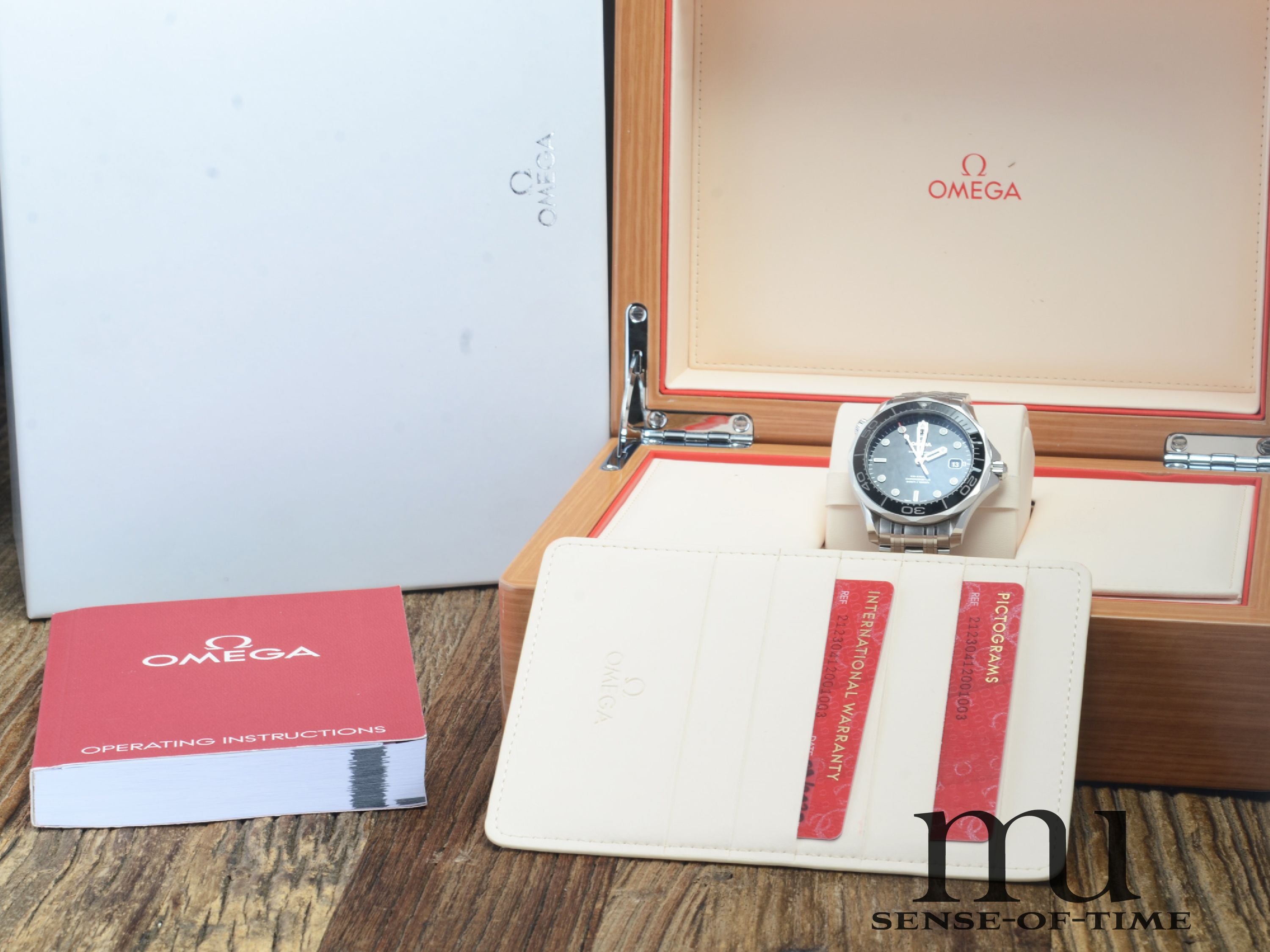 Omega Seamaster Professional 300m Co-Axial Chronometer 41 mm, neu