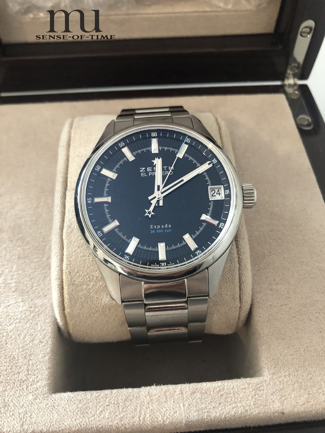 Zenith Espada el primero 36.000 vph, Zenith-Service 8/2021