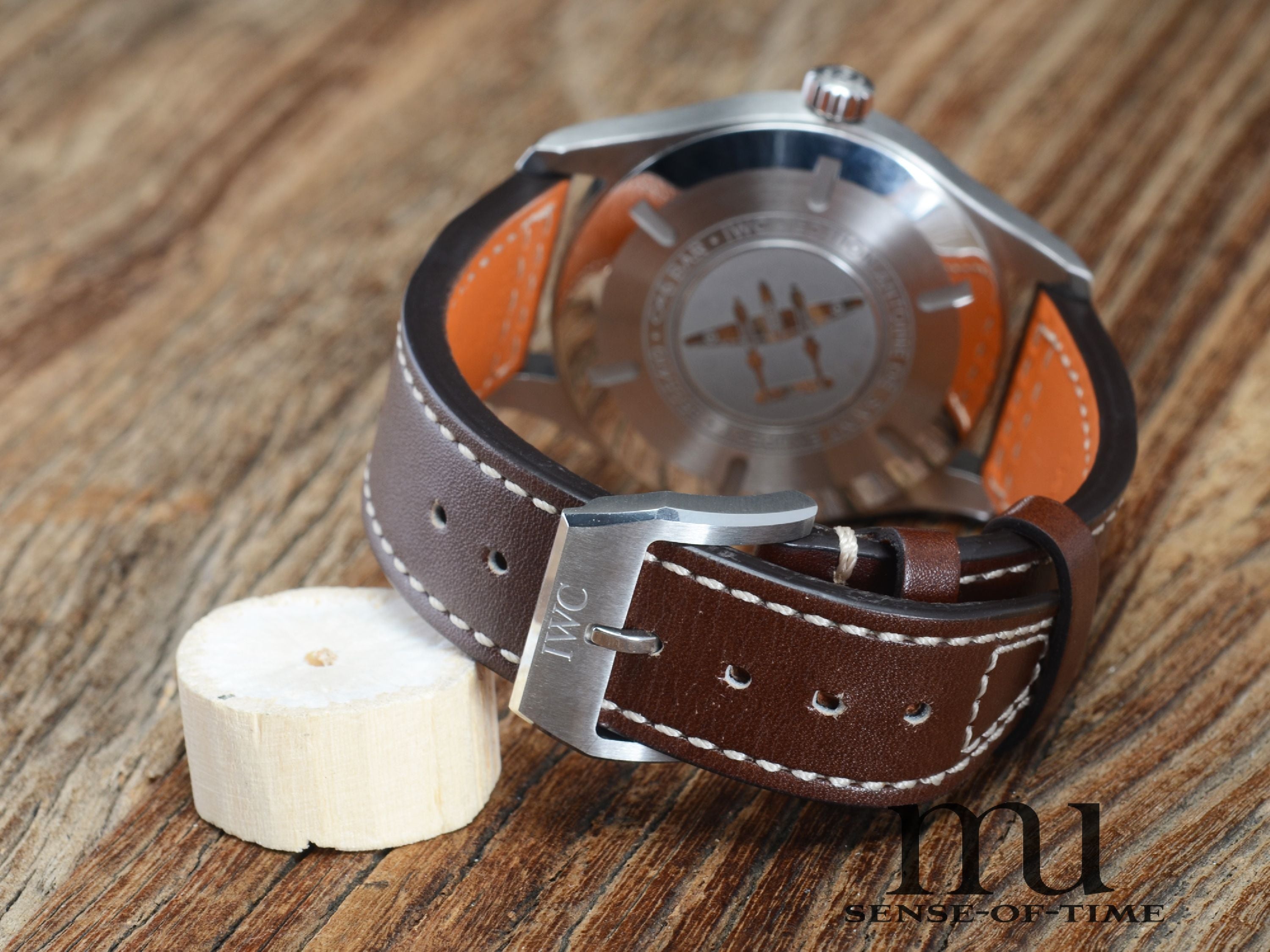 IWC Mark XVIII Spitfire Fliegeruhr Saint-Exupery Pilot's Watch, Ref.: IW327003 Brown Dial