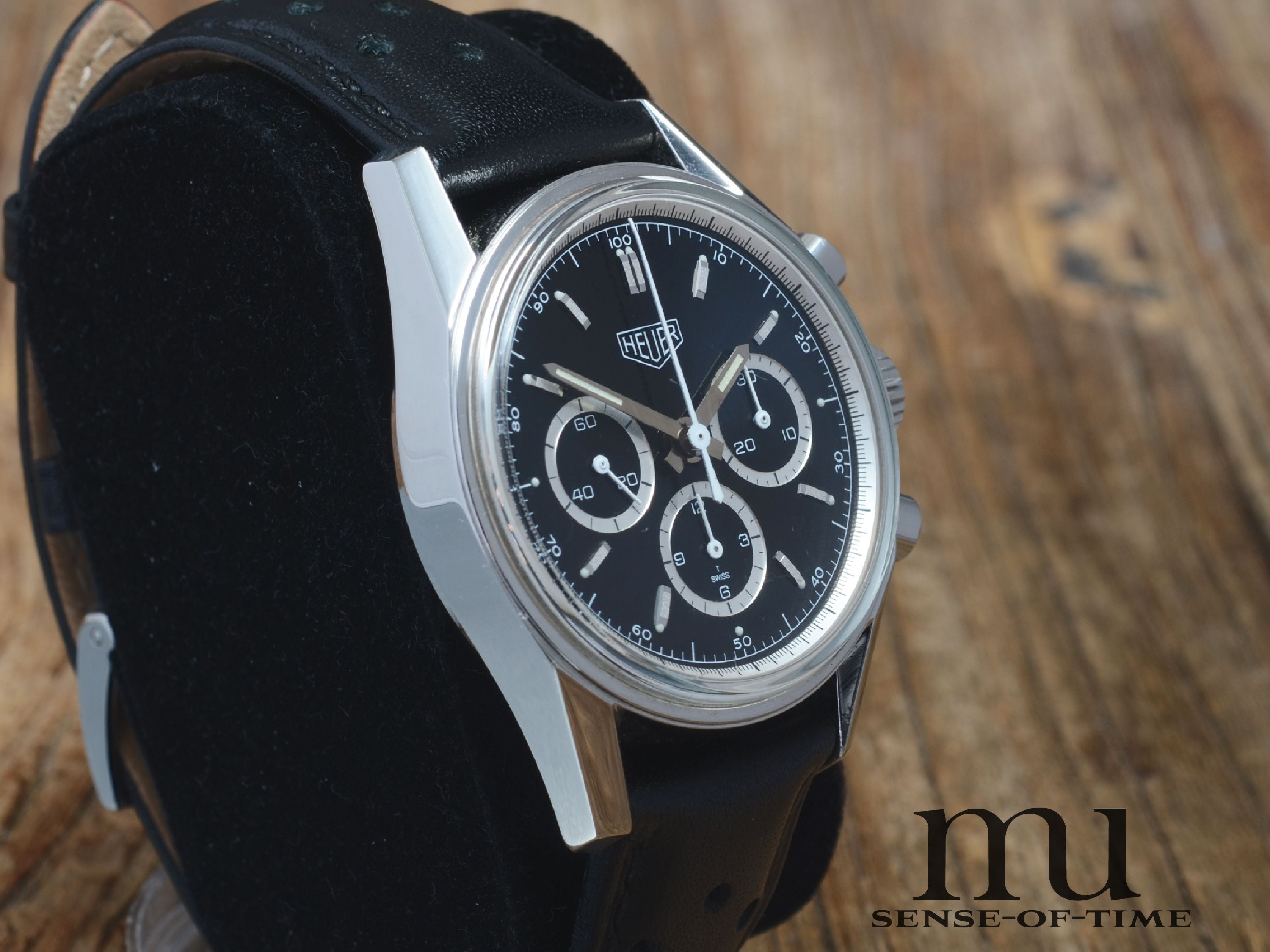 Heuer Carrera 1964 Re-Edition Racing Lemania Handaufzug