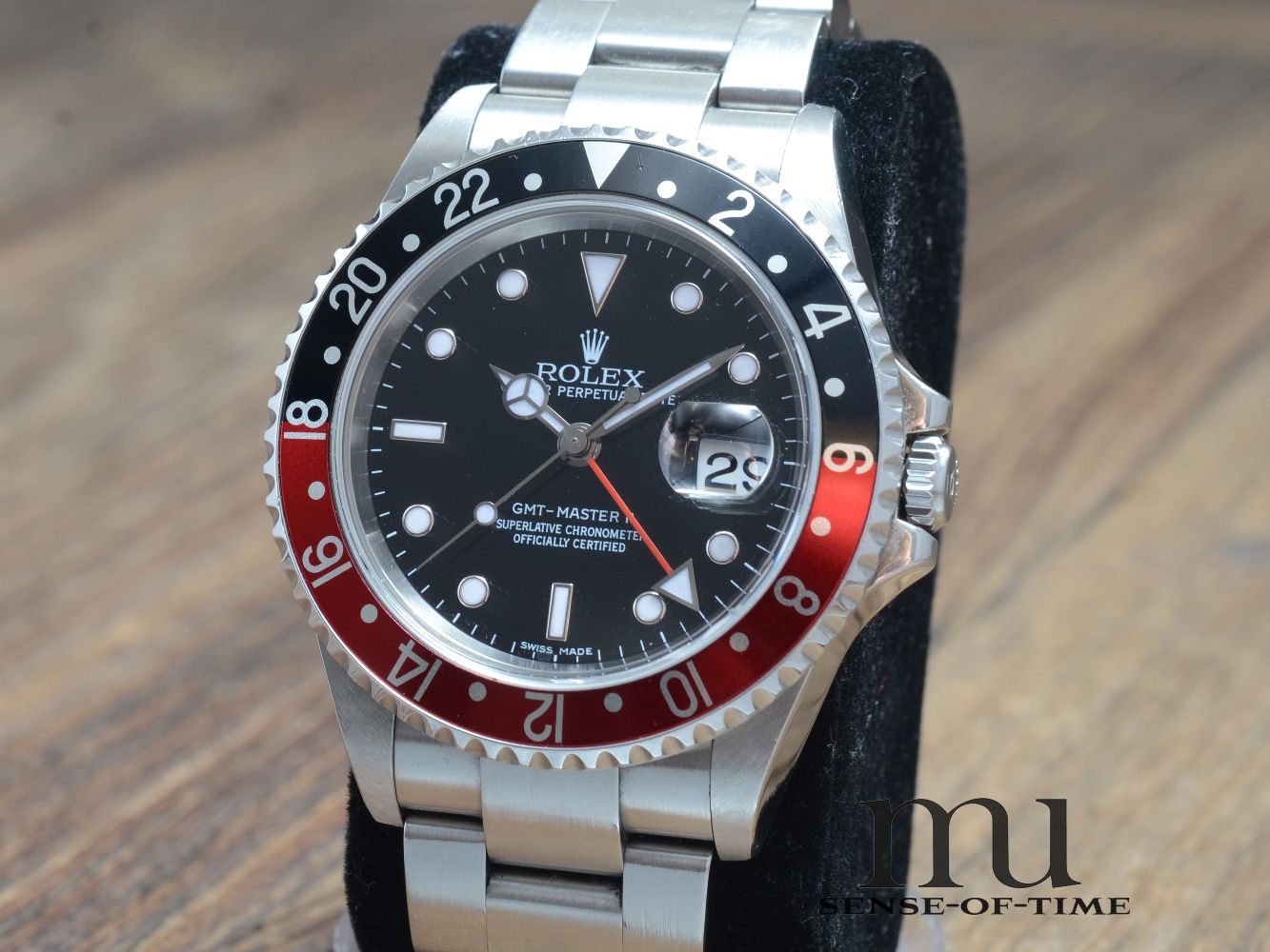 Rolex GMT Master II Stick Dial, LC 100, Ref.: 16710 Coke