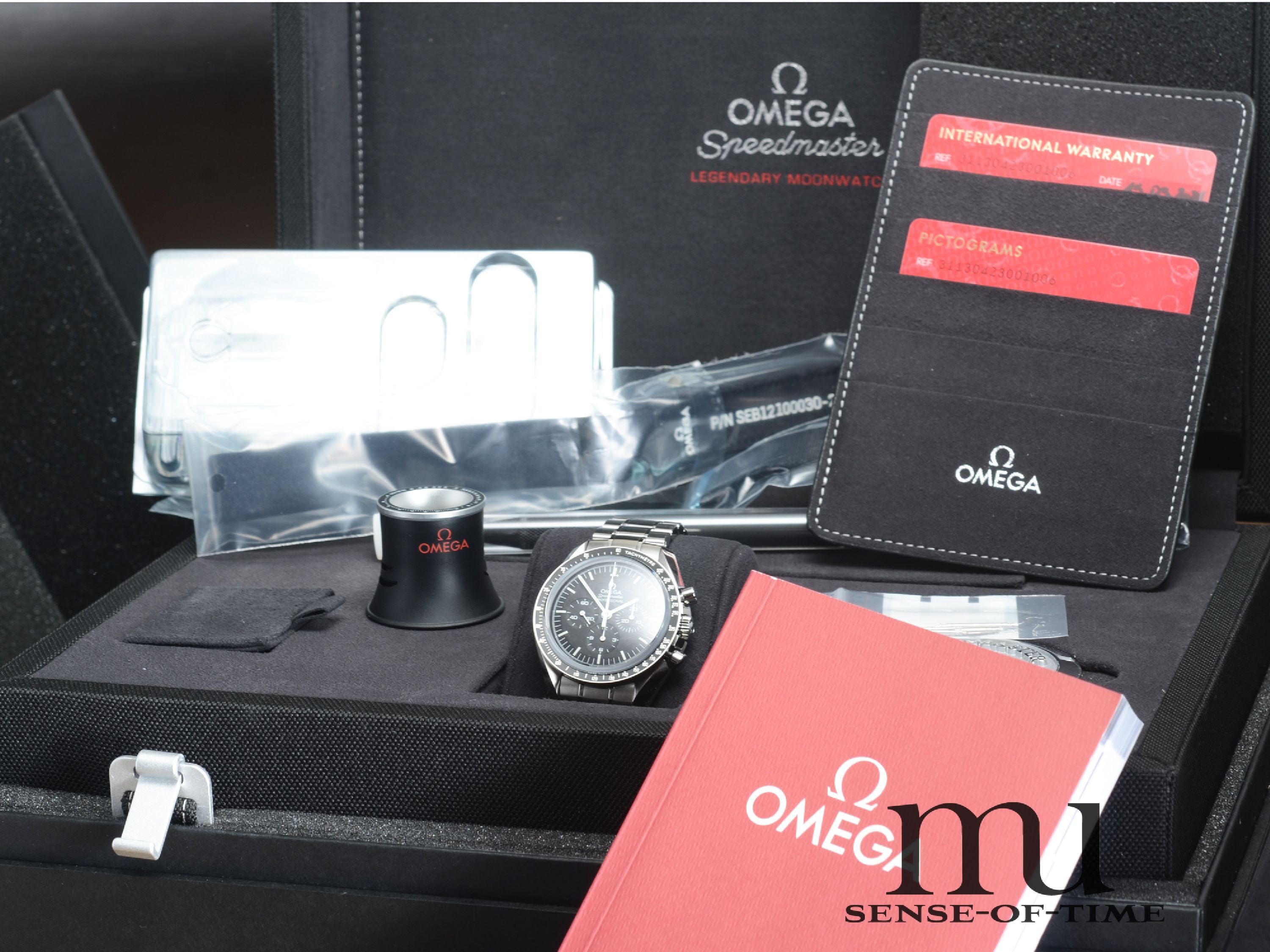 Omega Speedmaster Professional Moonwatch Saphirglas, NEU, Ref.: 311.30.42.30.01.006