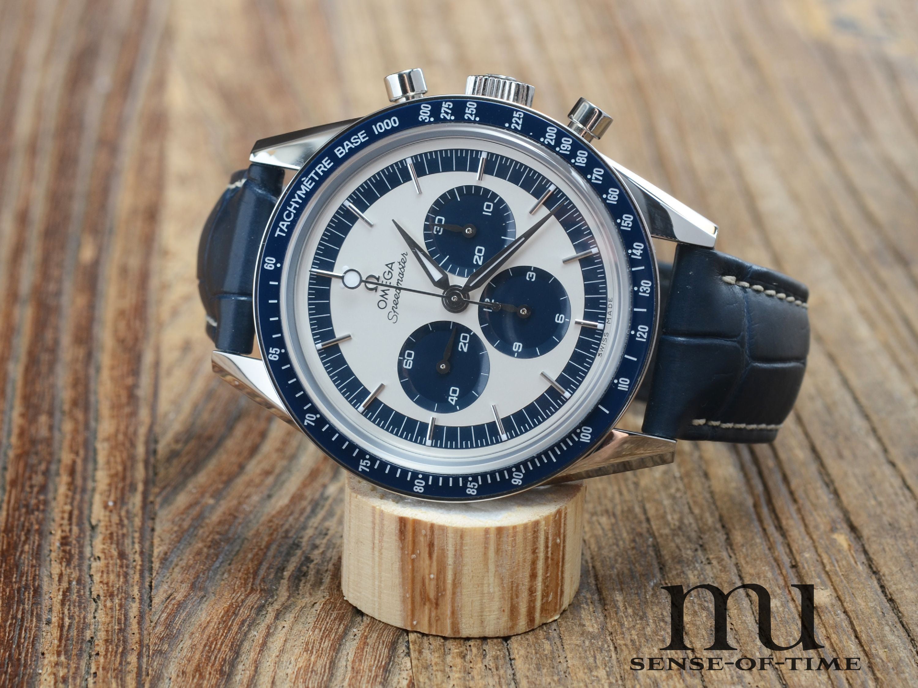 Omega Speedmaster CK2998, Blue Dial, NOS