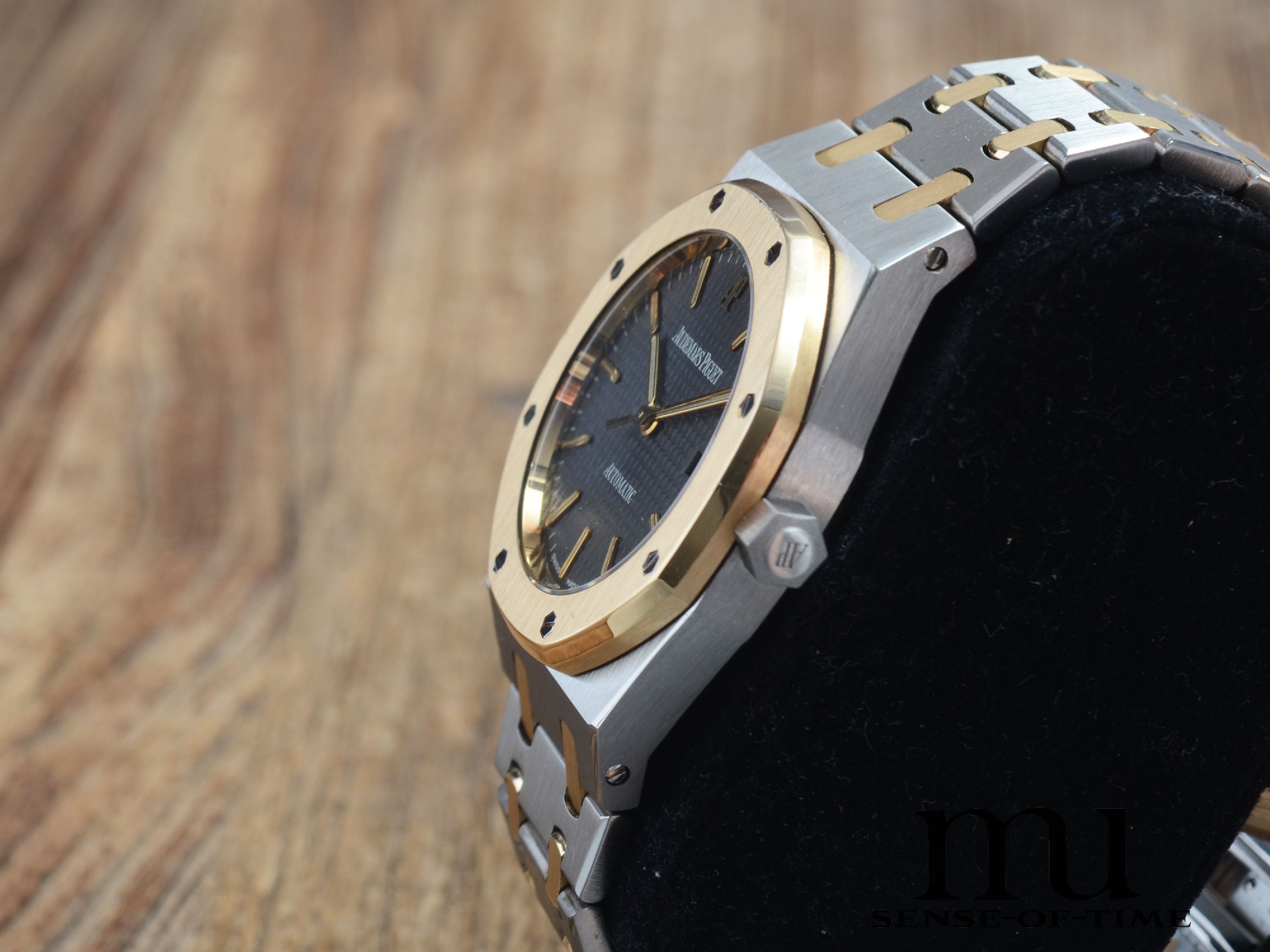 Audemars Piguet Royal Oak Stahl/Gold Long Stick, official Service, Ref.: 15000SA