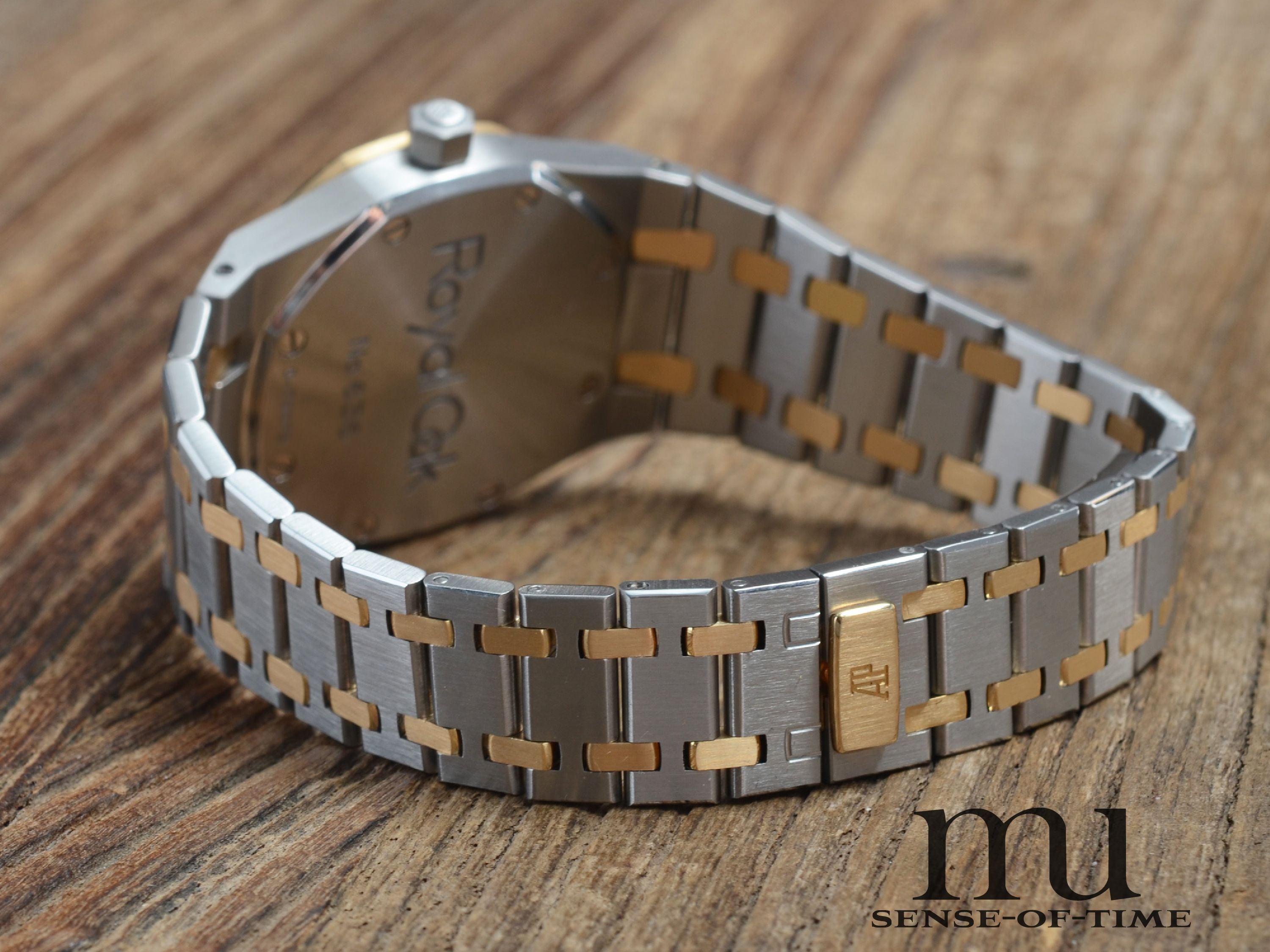 Audemars Piguet Royal Oak Stahl/Gold Long Stick, official Service, Ref.: 15000SA