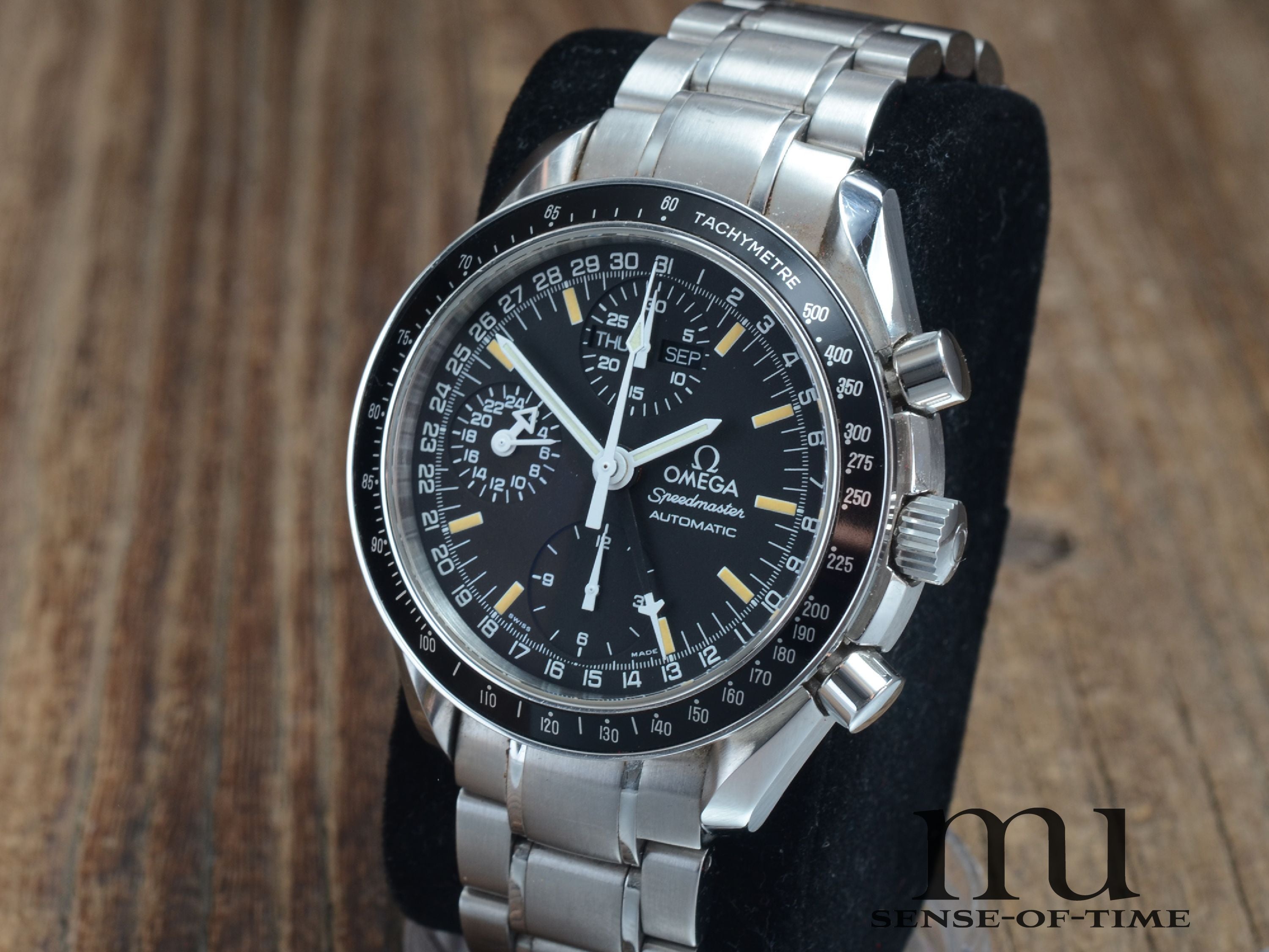 Omega Speedmaster MK40 Triple Date Tritium Excellent Condition
