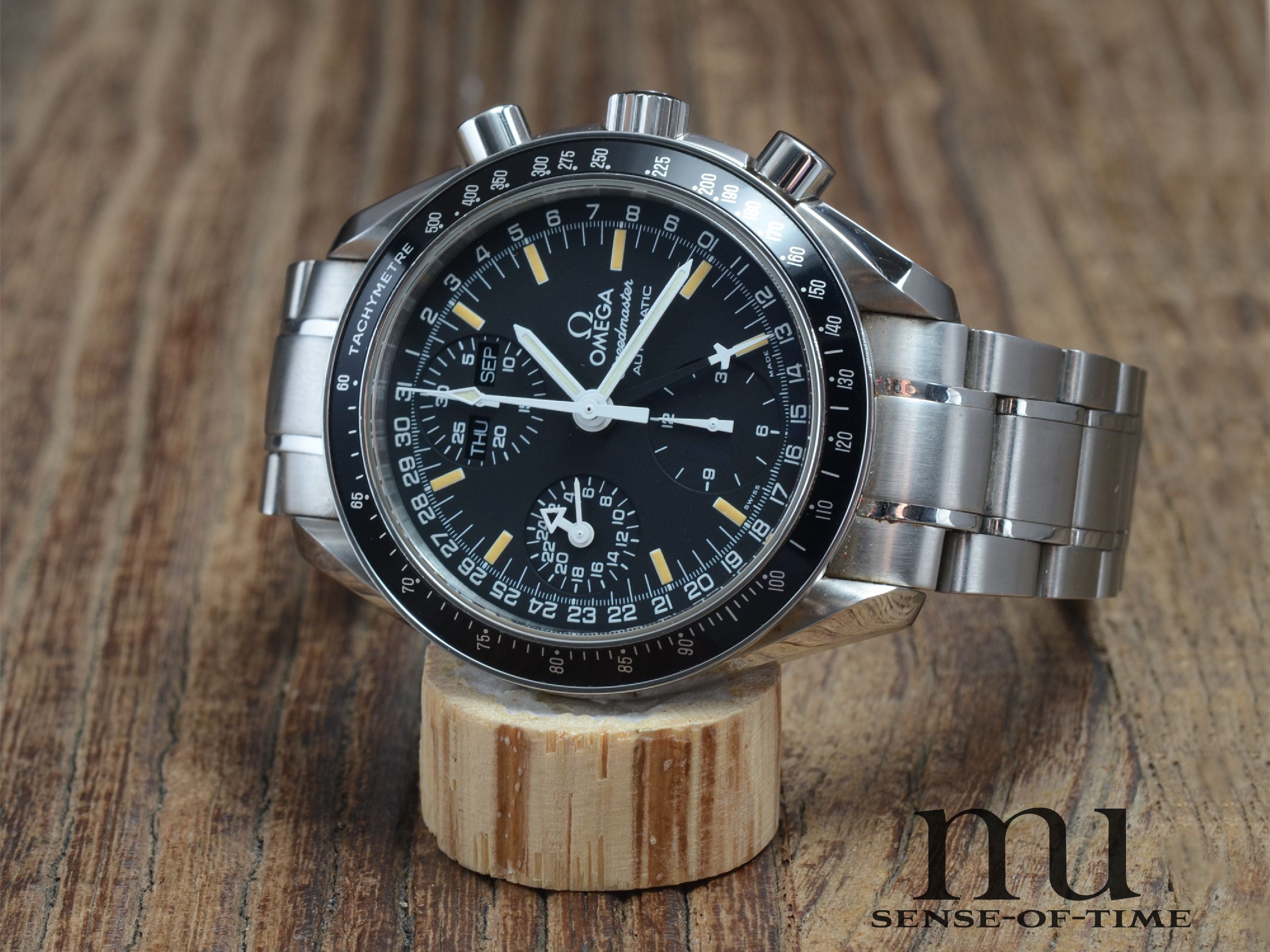 Omega Speedmaster MK40 Triple Date Tritium Excellent Condition