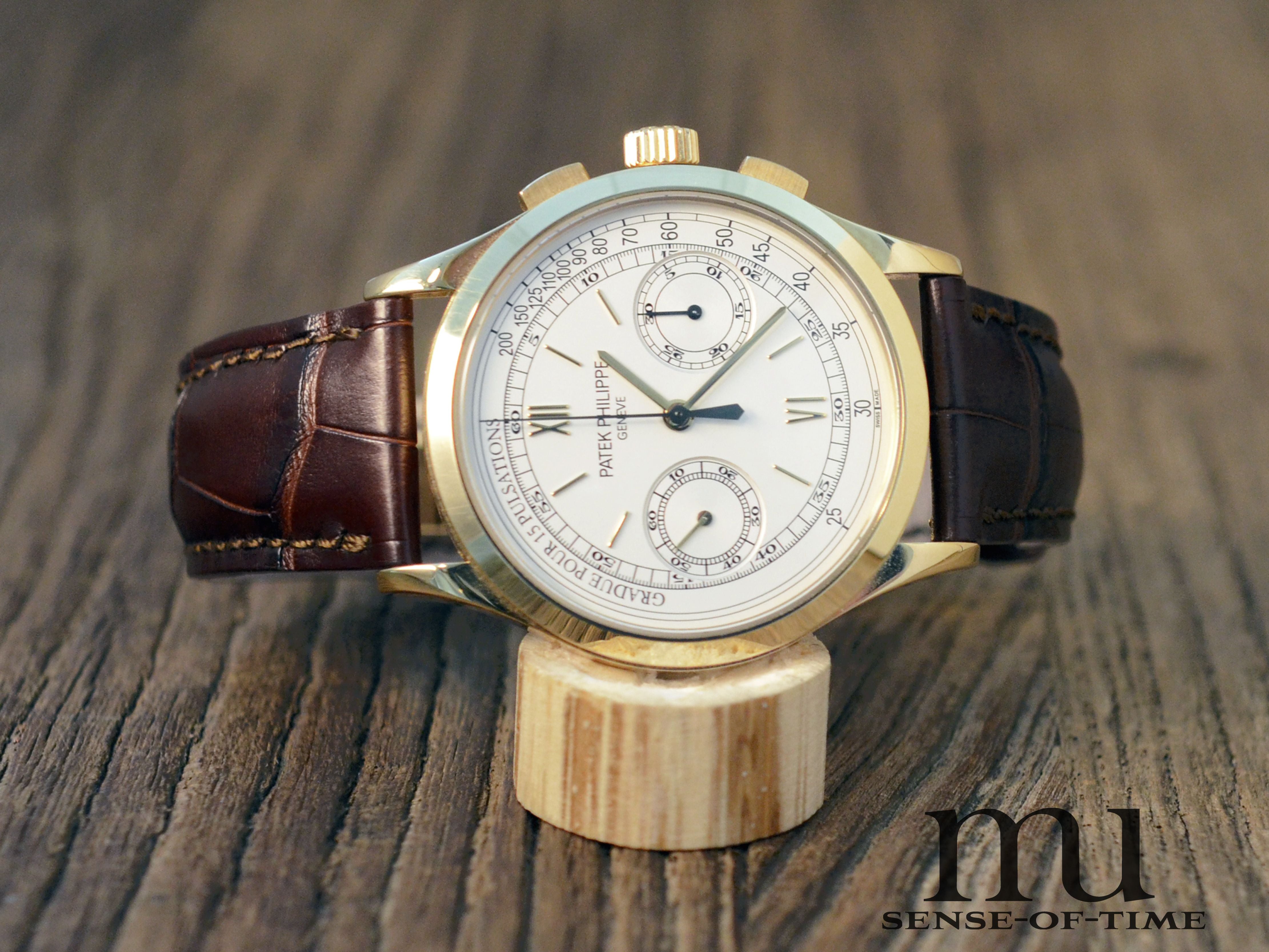 Patek Philippe Chronograph 18kt Gelbgold, Ref.: 5170J