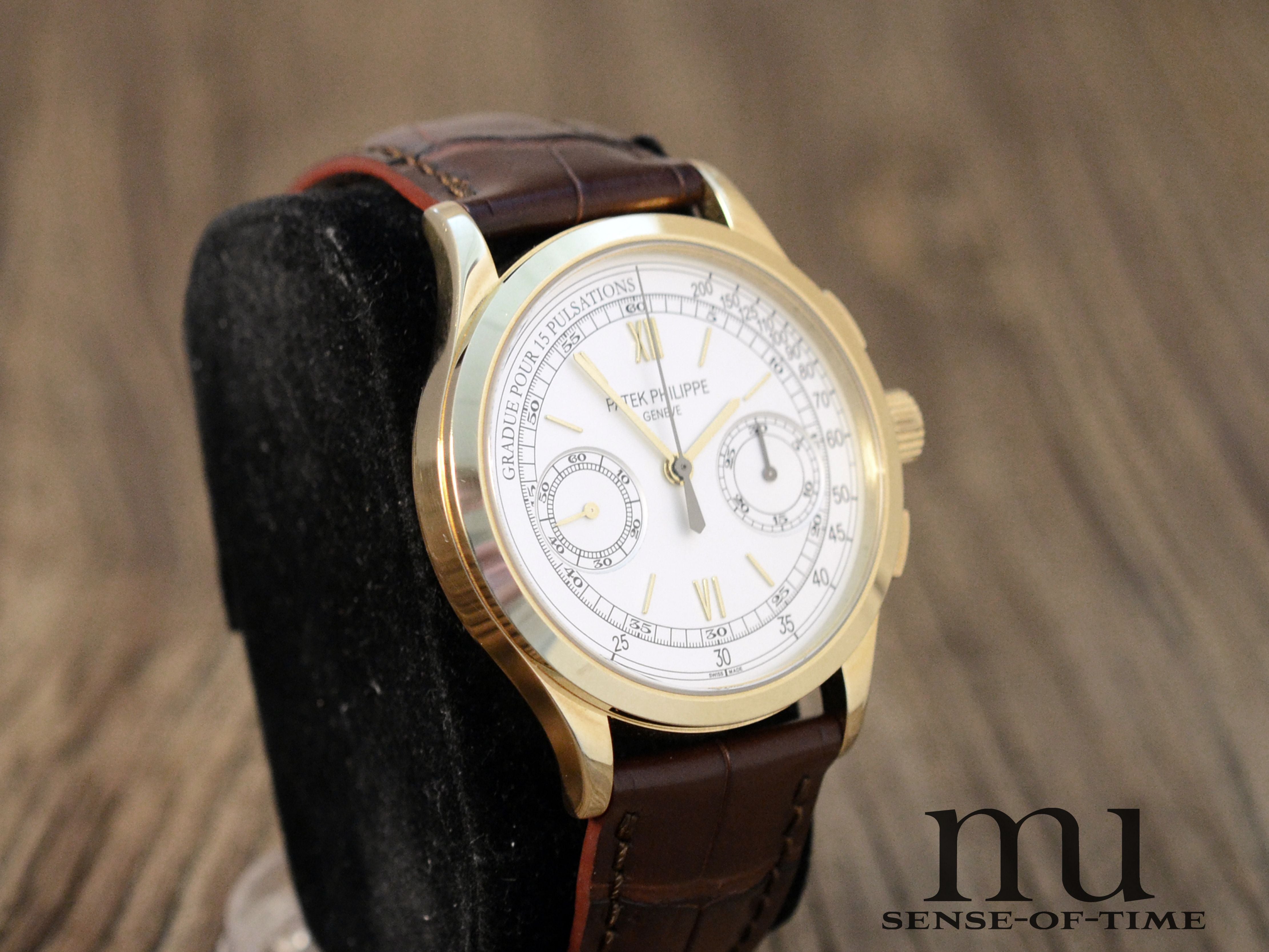 Patek Philippe Chronograph 18kt Gelbgold, Ref.: 5170J