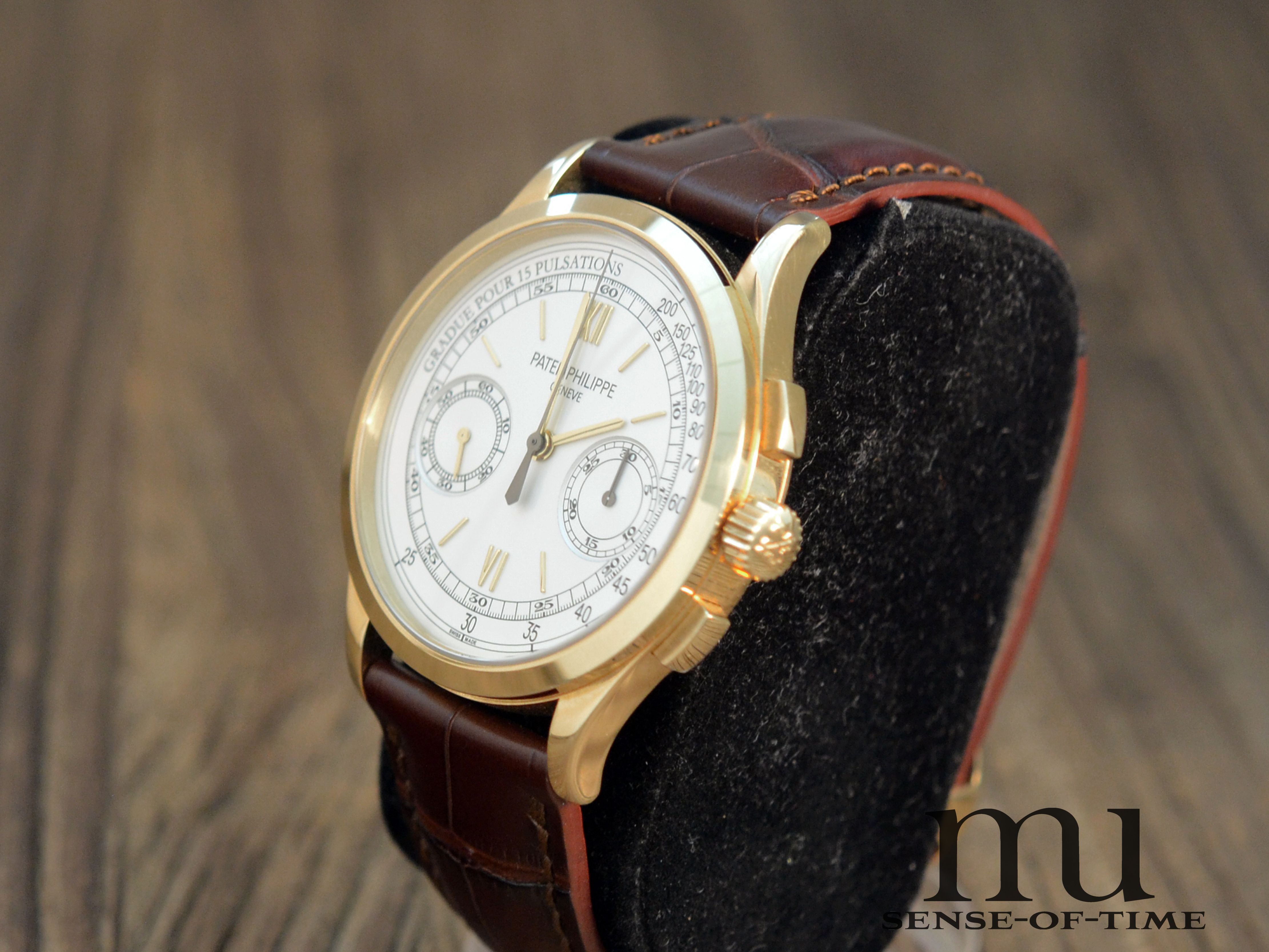Patek Philippe Chronograph 18kt Gelbgold, Ref.: 5170J
