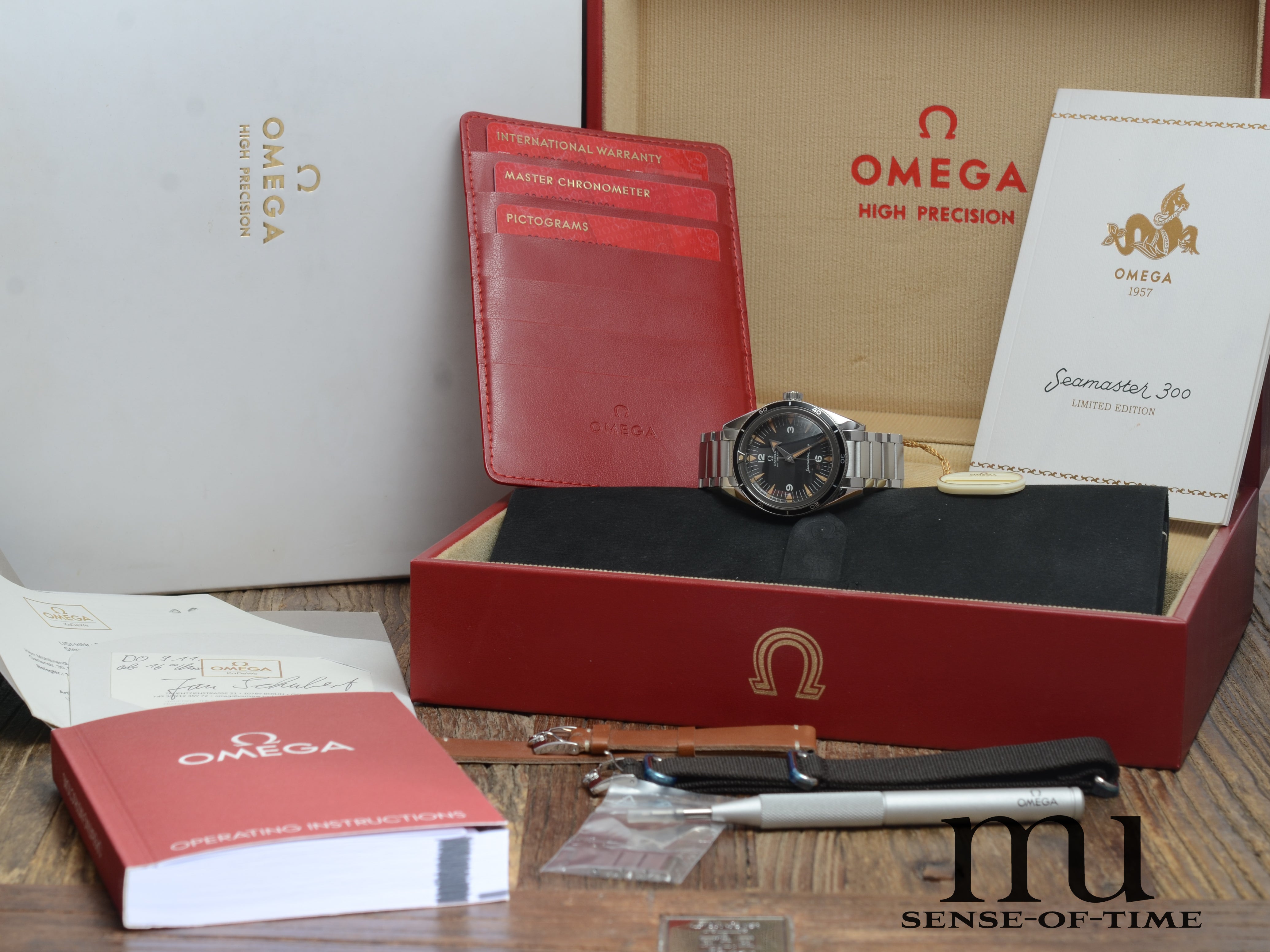 Omega Seamaster 300 Trilogy '57 Limited Edition Co-Axial, Ref.: 234.10.39.20.01.001