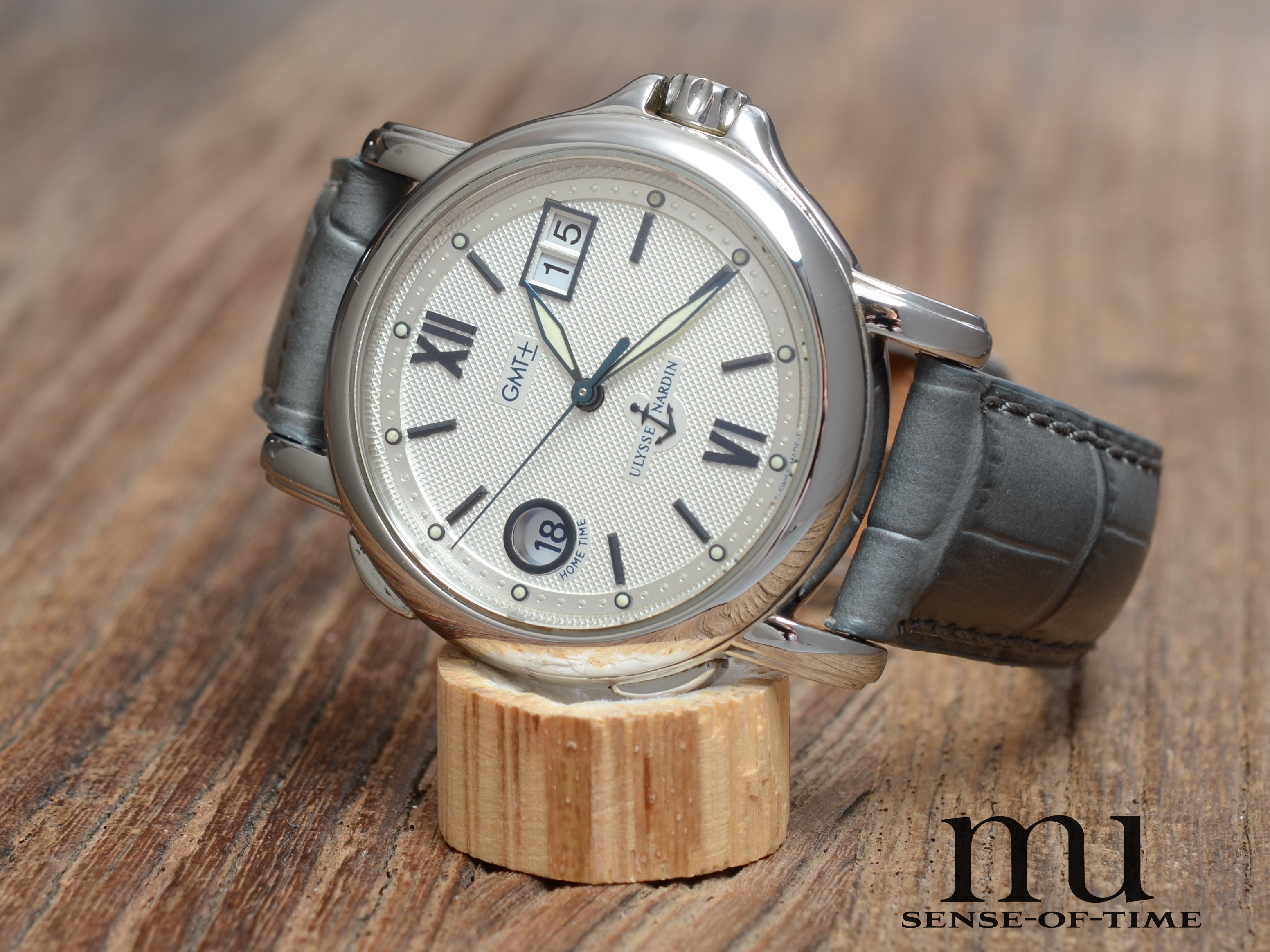 Ulysse Nardin San Marco, Dual Time GMT Großdatum, Ref.: 223-88