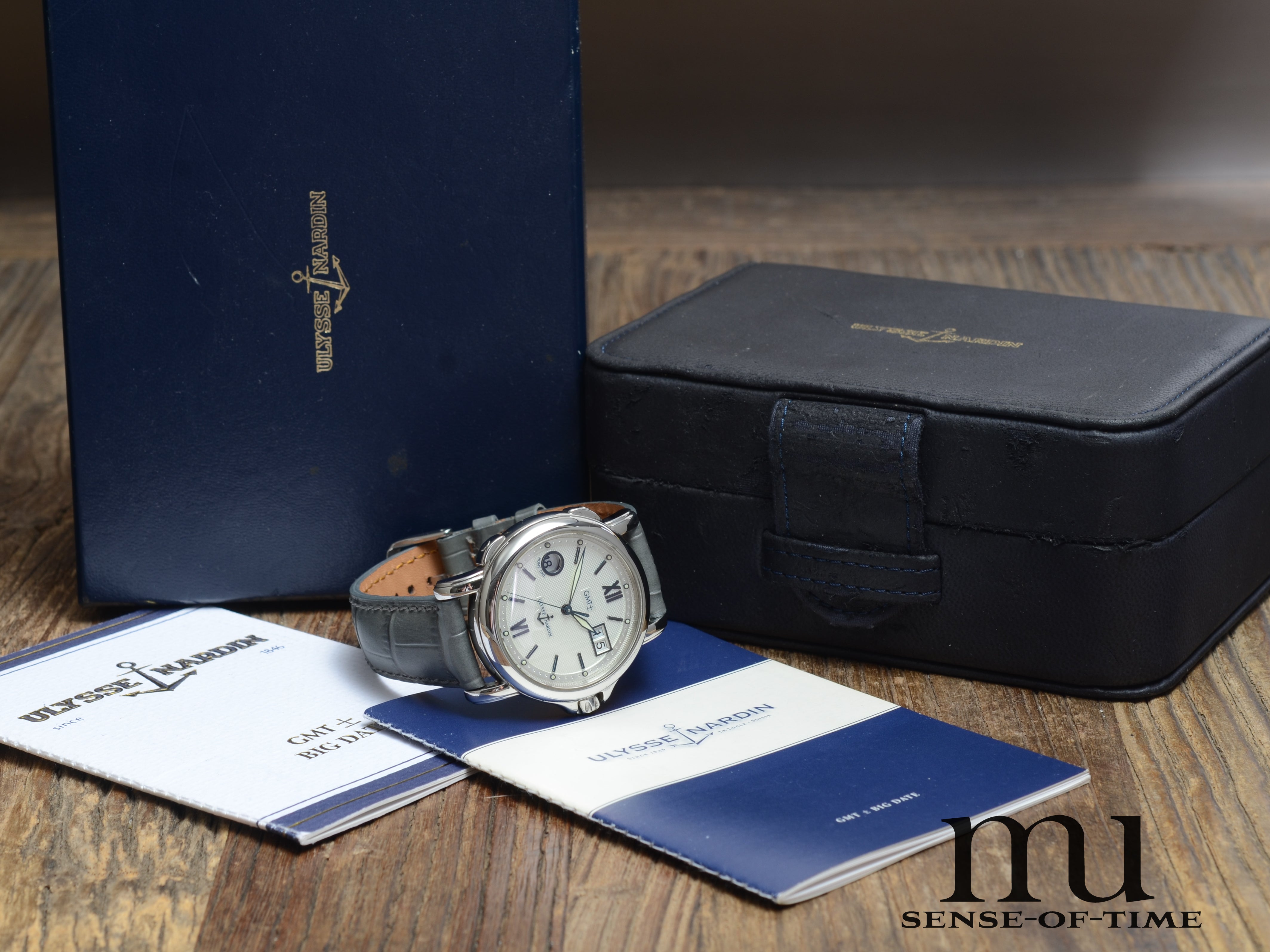Ulysse Nardin San Marco, Dual Time GMT Großdatum, Ref.: 223-88