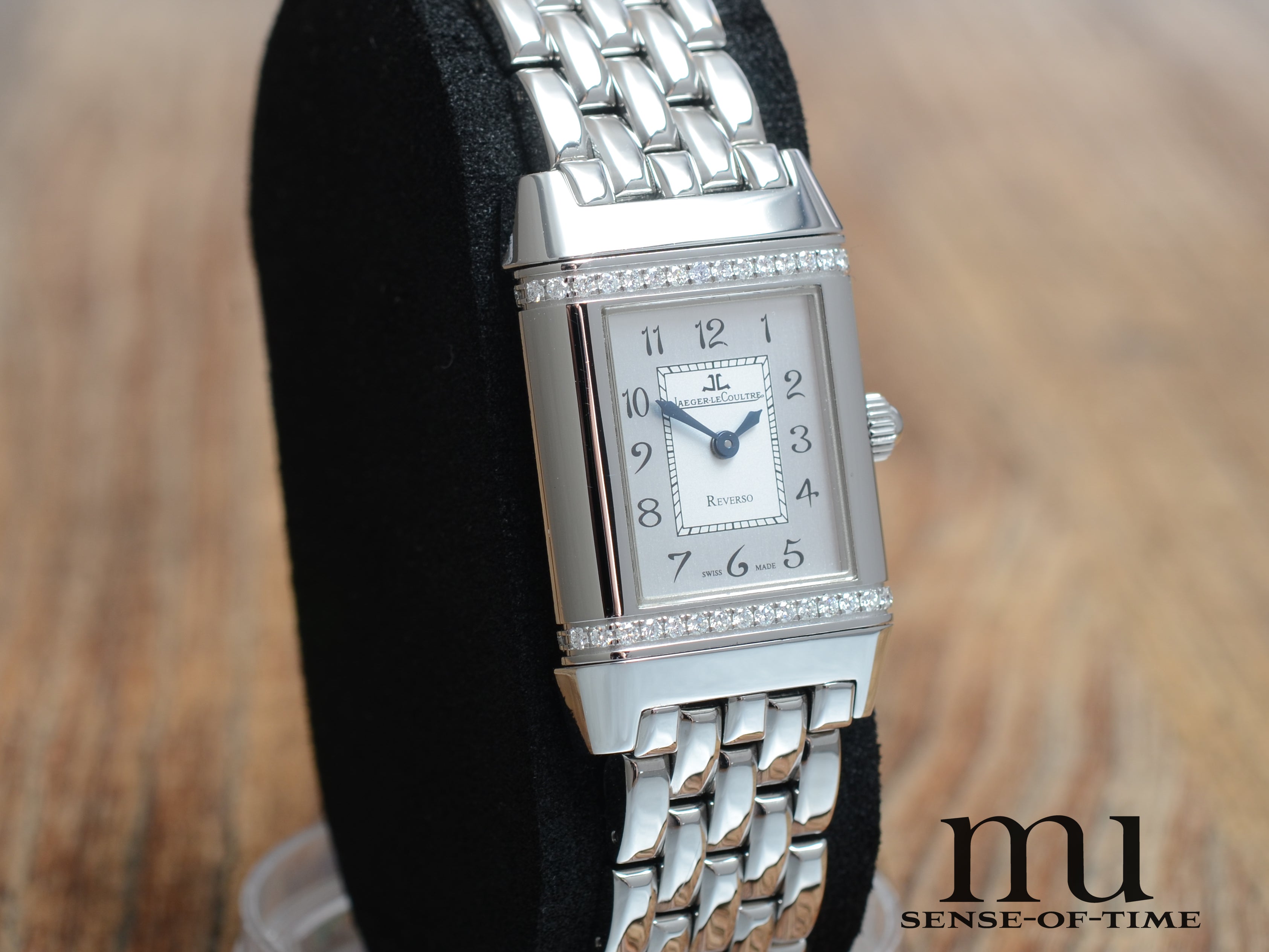 Jaeger leCoultre Reverso Lady Diamonds JLC-Service 7/2026, Ref: 265.8.08