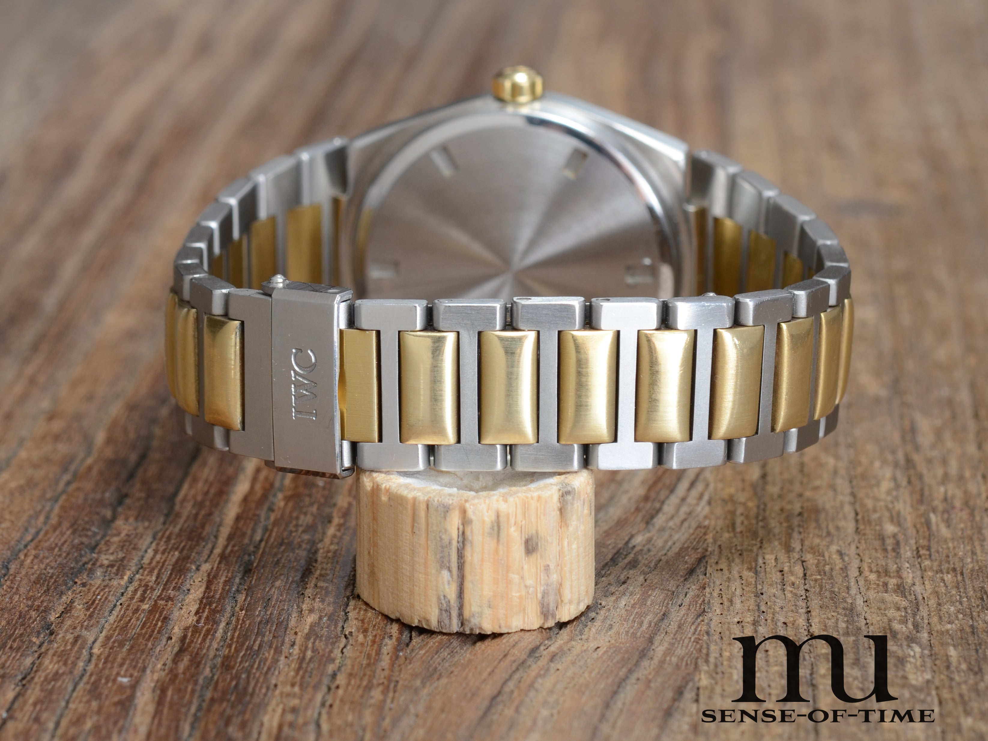 IWC Ingenieur SL Stahl/Gold Automatik goldenes Millimeter Dial, IW3506