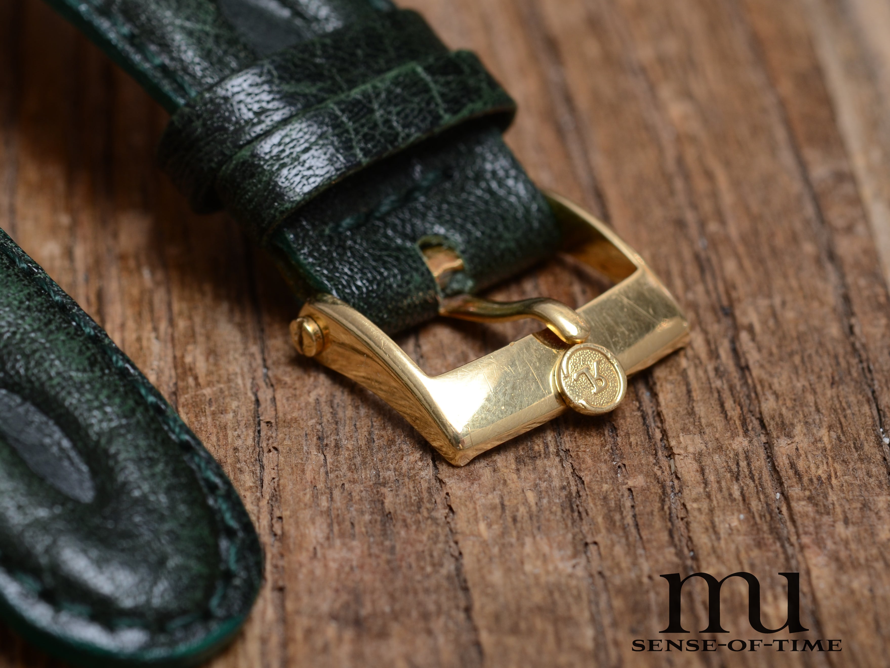 Zubehör: Chronoswiss Dornschließe, 18kt Gelbgold, 16 mm