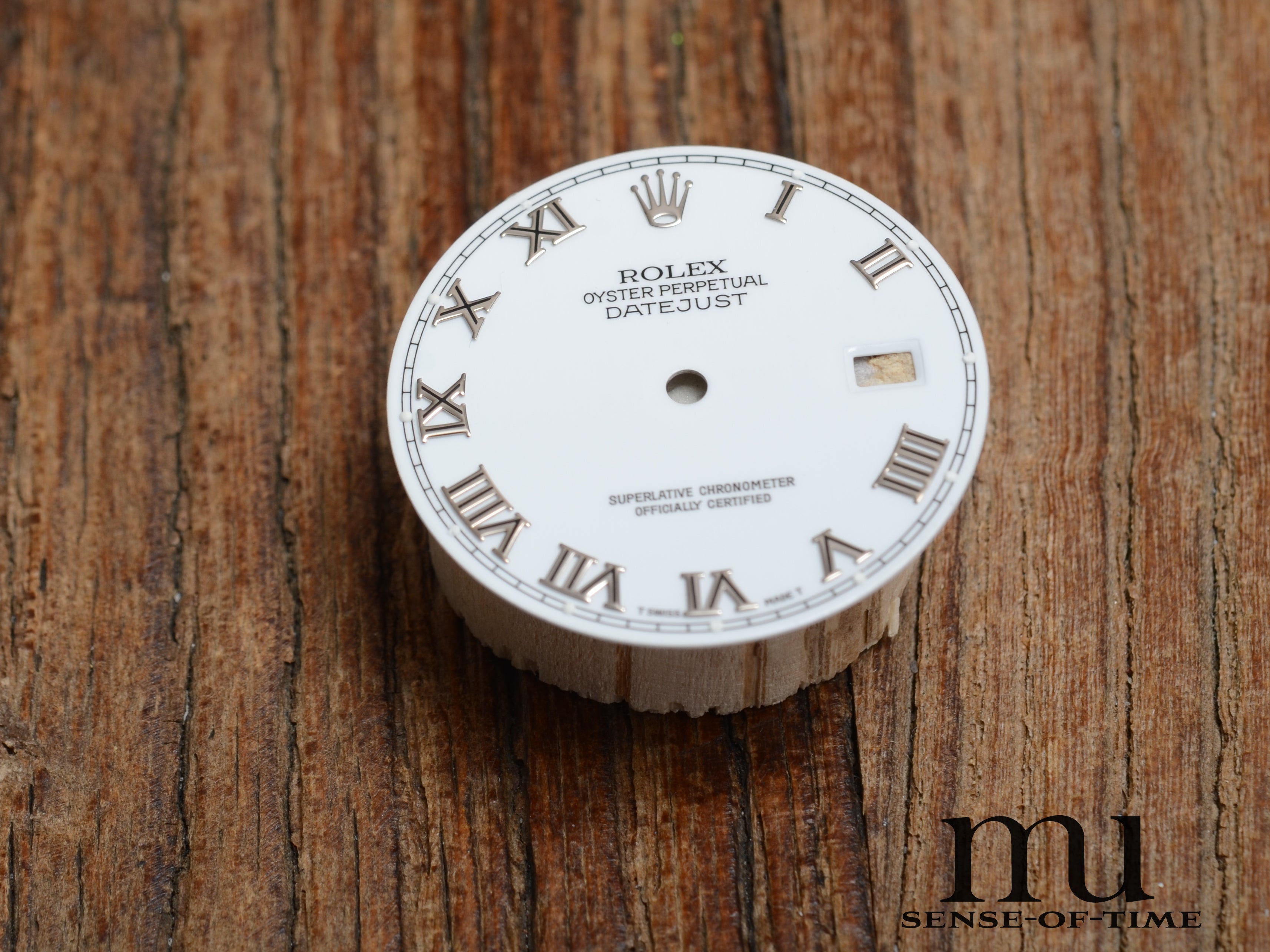 Zubehör: Rolex Zifferblatt weiß für 36mm Rolex Datejust