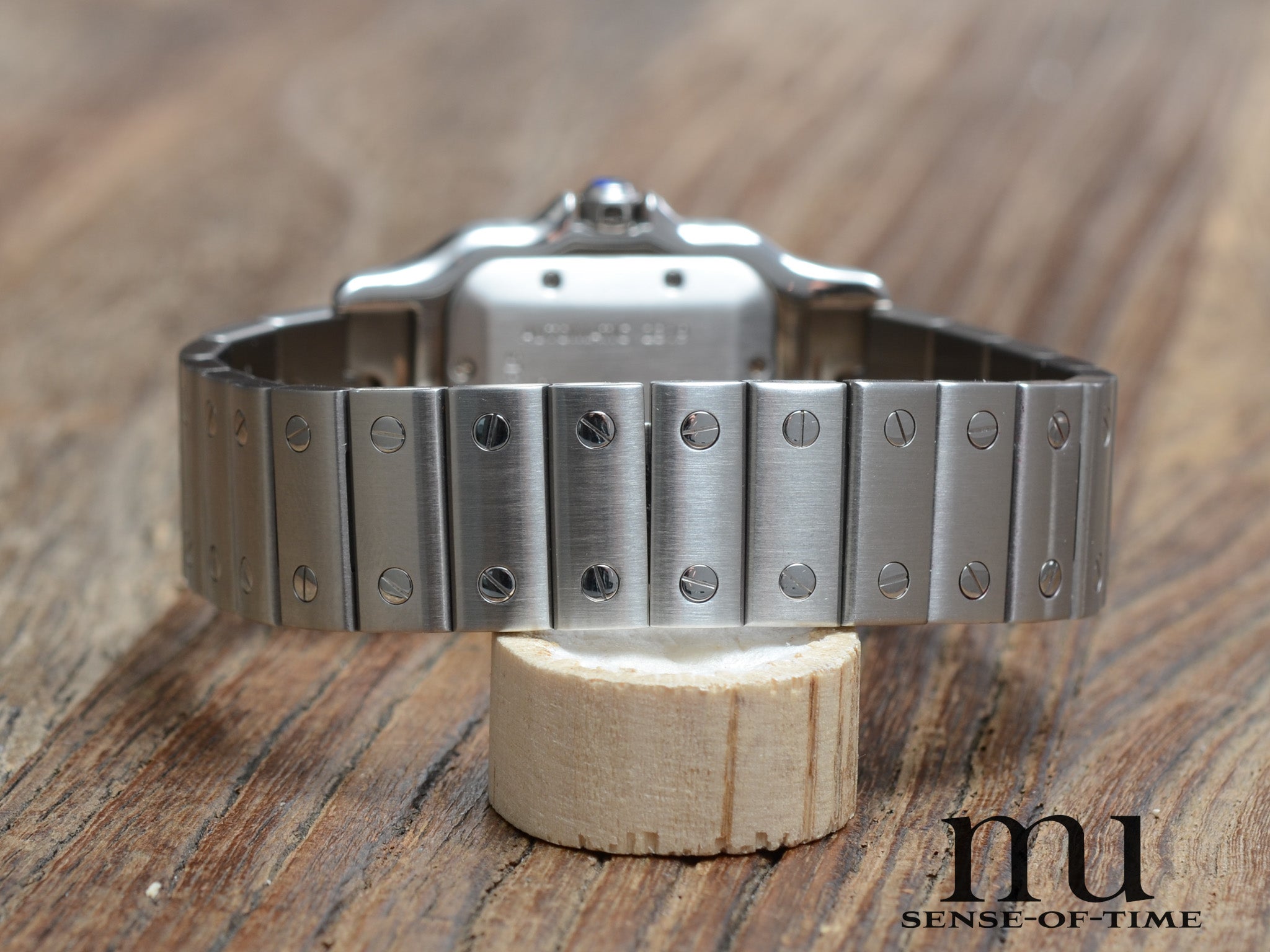 Cartier Santos Galbée Automatik Stahl Medium, NOS, Ref.: 2319