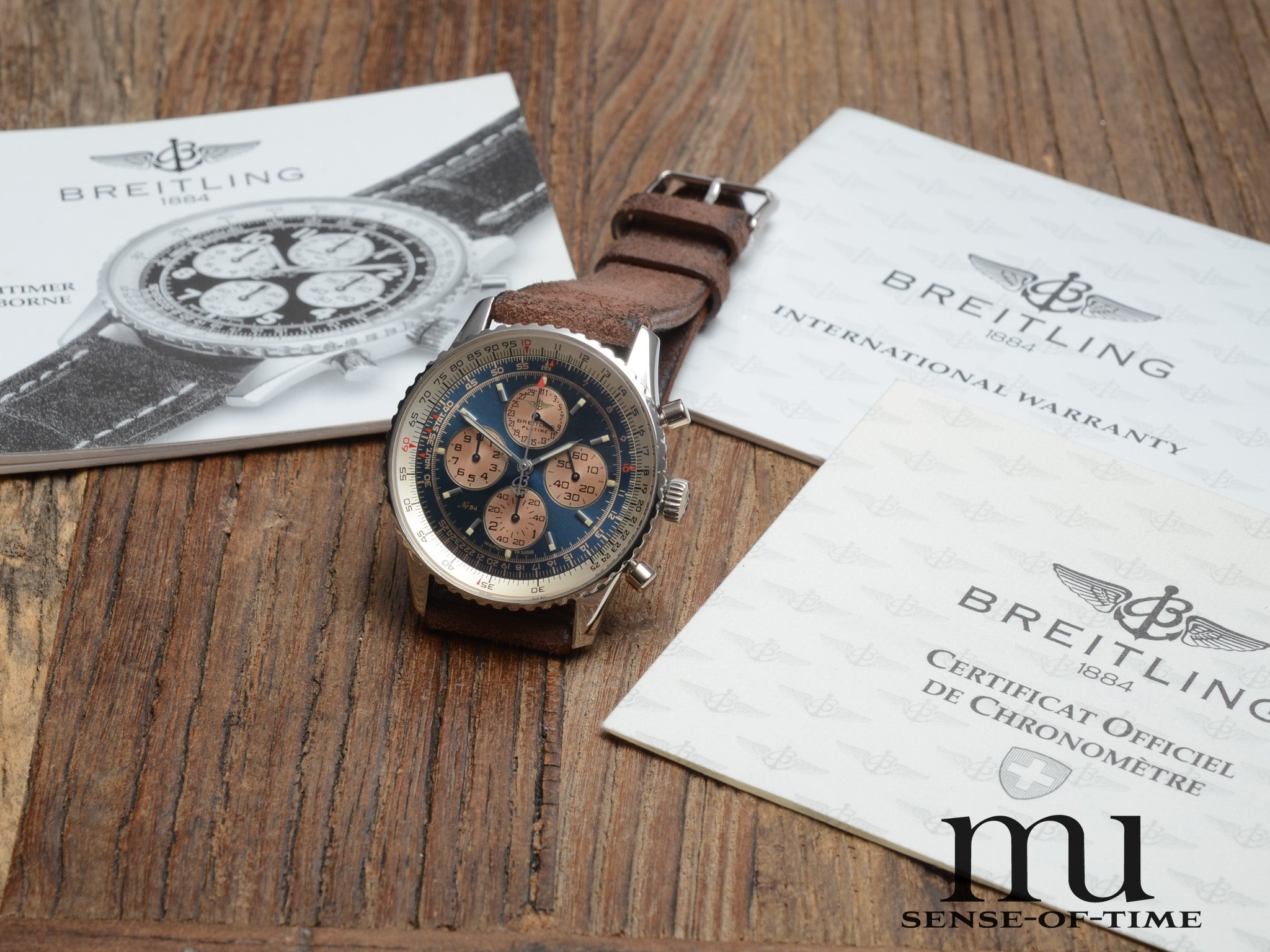 Breitling Navitimer Airborne, Platin, Limited Edition, Full Set, Ref.: L33030