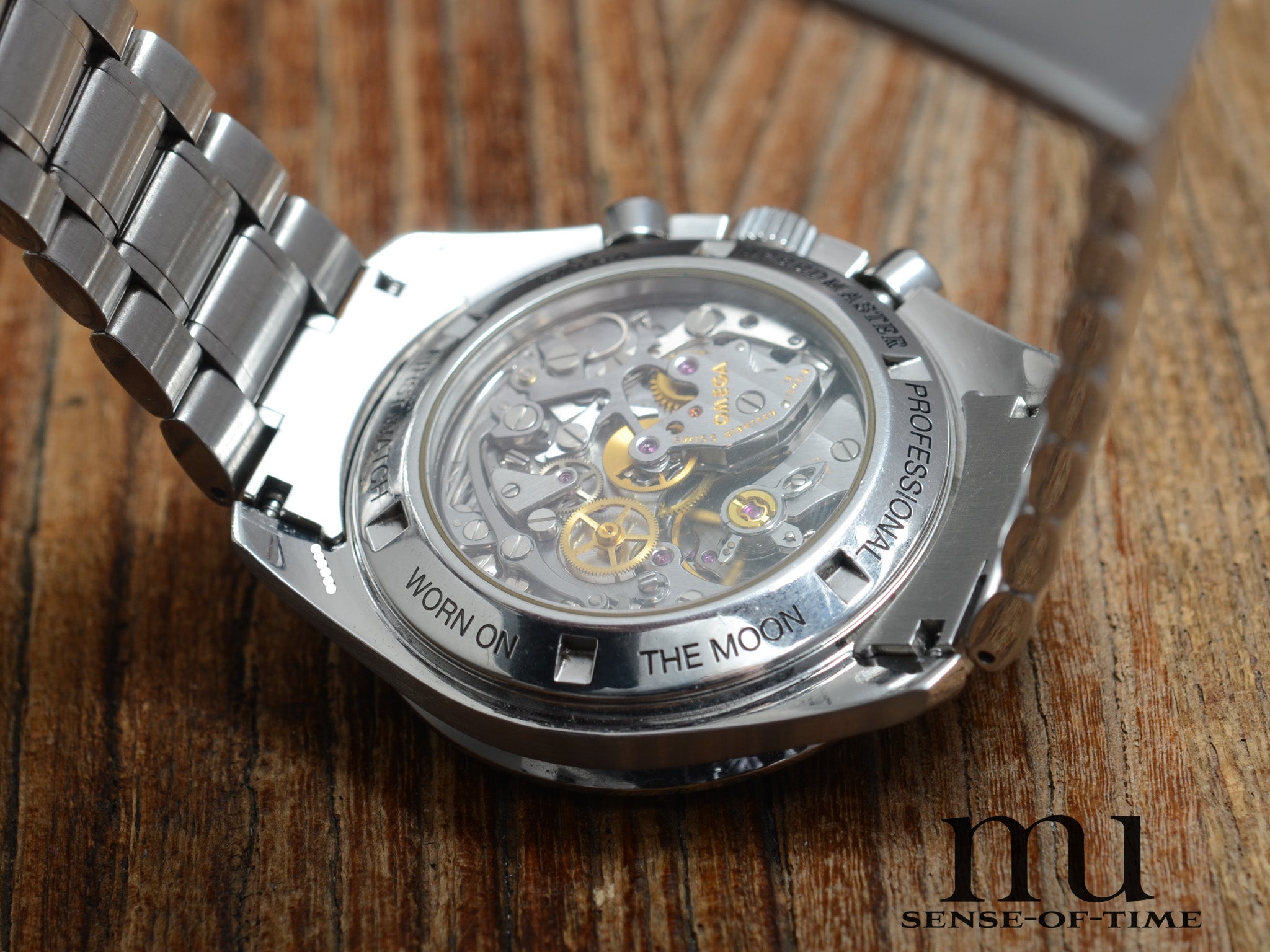 Omega Speedmaster Vintage Tritium Display Back Cal. 1863 Rhodium, Ref.: 3572.50