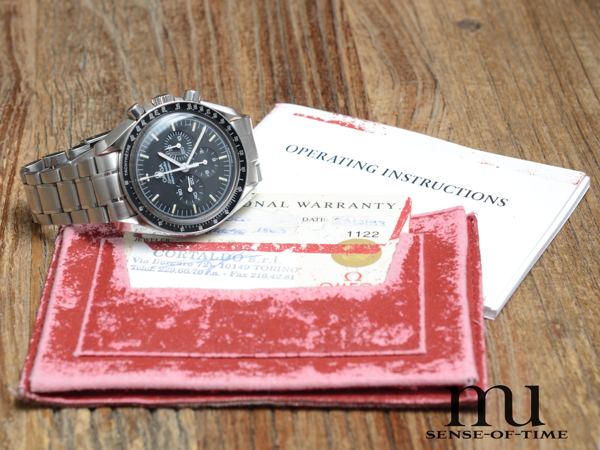 Omega Speedmaster Vintage Tritium Display Back Cal. 1863 Rhodium, Ref.: 3572.50