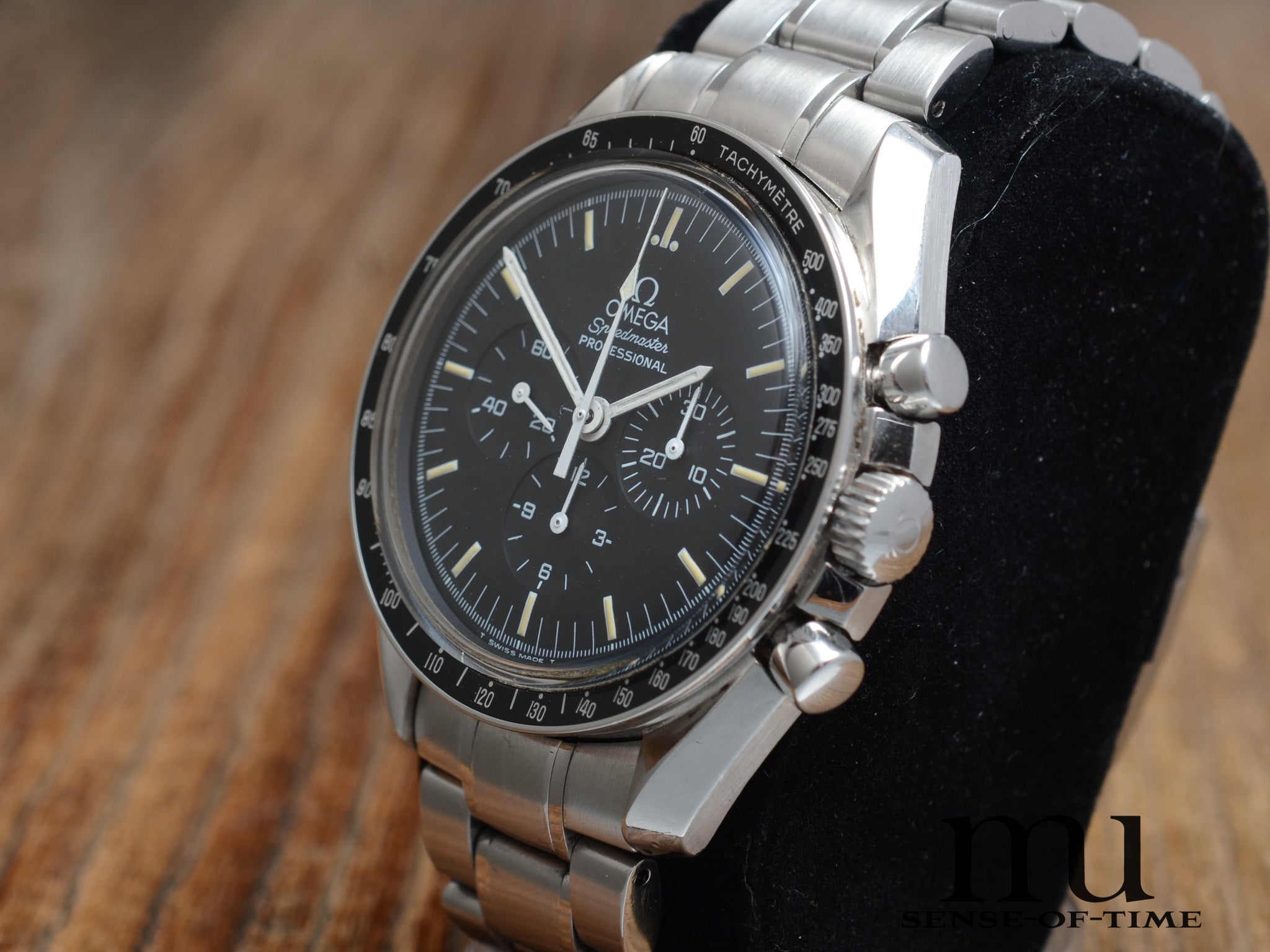 Omega Speedmaster Vintage Tritium Display Back Cal. 1863 Rhodium, Ref.: 3572.50