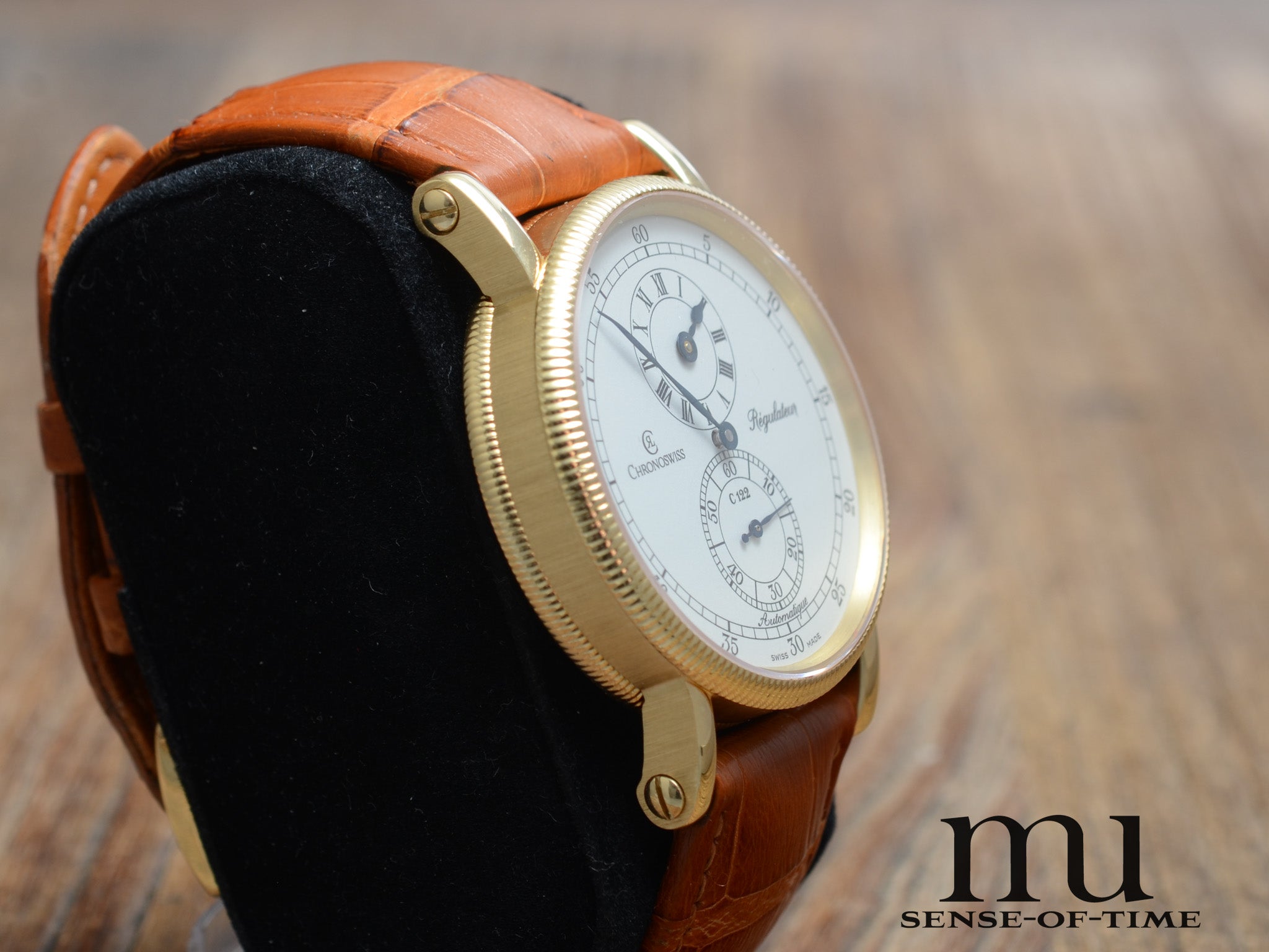 Chronoswiss Regulateur 18kt Gold Automatik Full Set, Ref.: CH1221