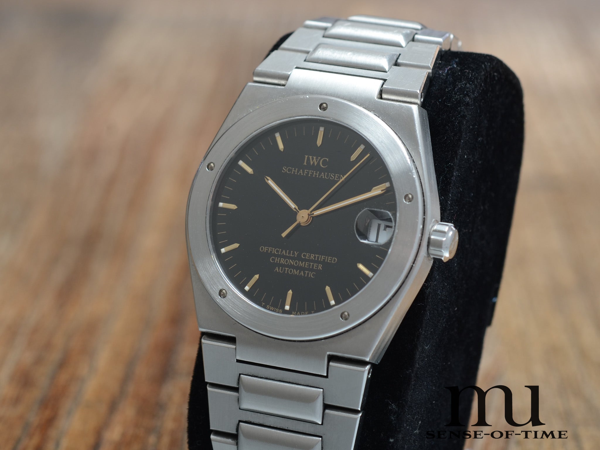 IWC Ingenieur Chronometer, Schwarzes Zifferblatt, Ref.: IW3521