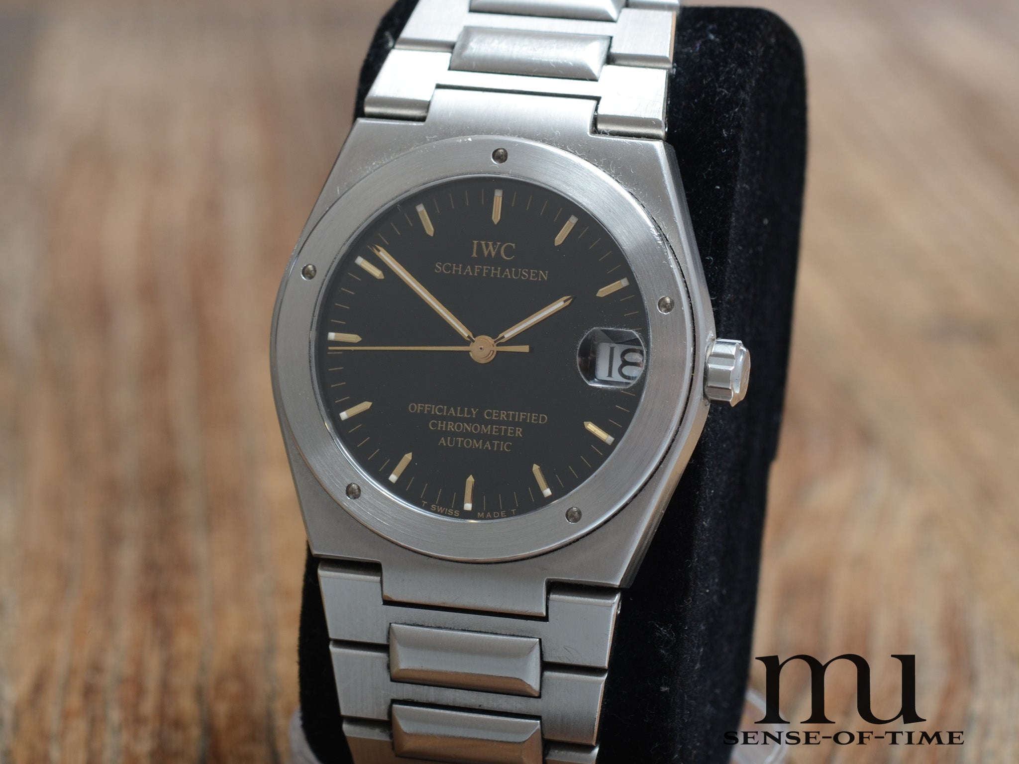 IWC Ingenieur Chronometer, Schwarzes Zifferblatt, Ref.: IW3521