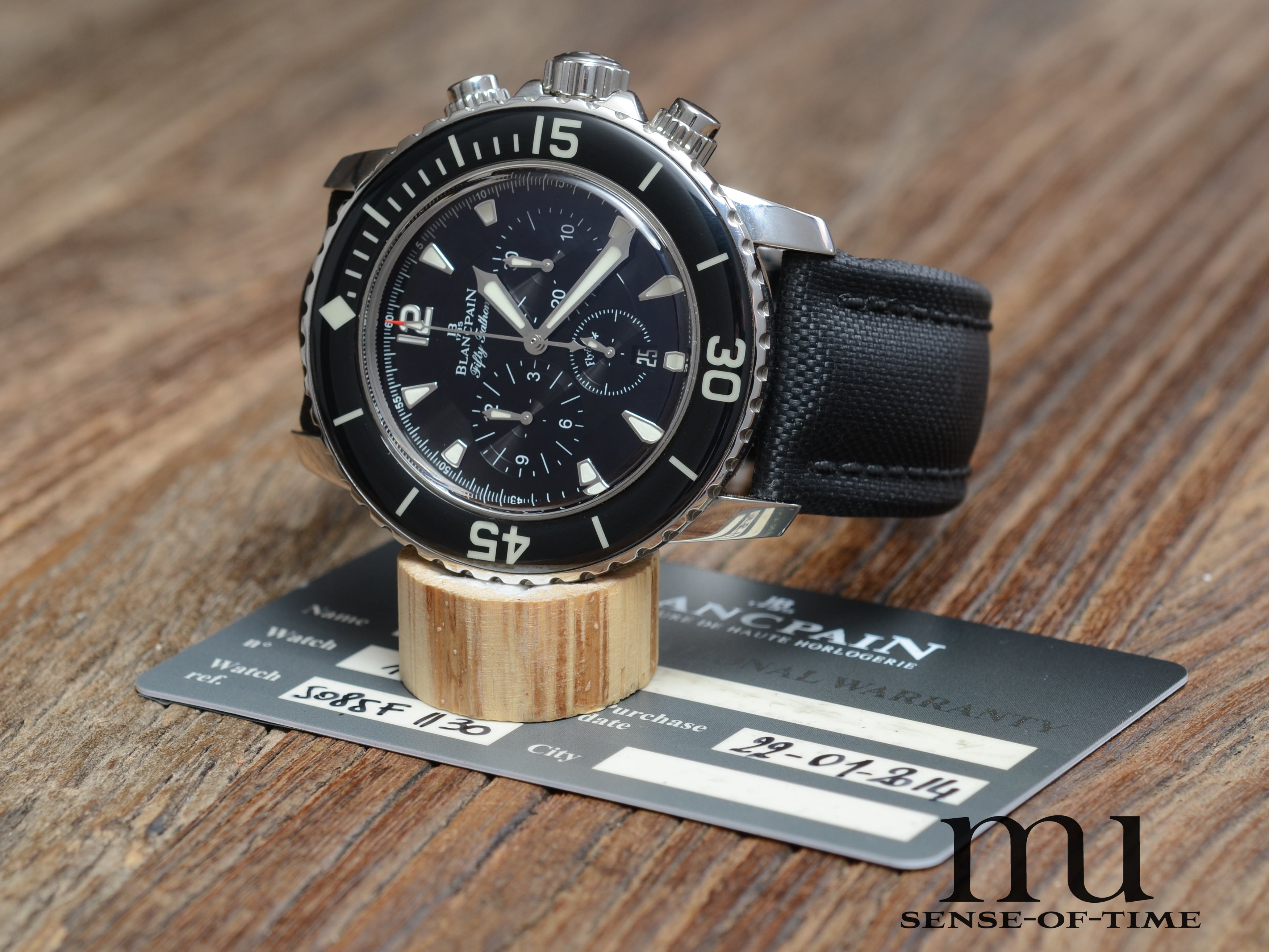 Blancpain Fifty Fathoms Flyback Chronograph 45mm, Ref: 5085F