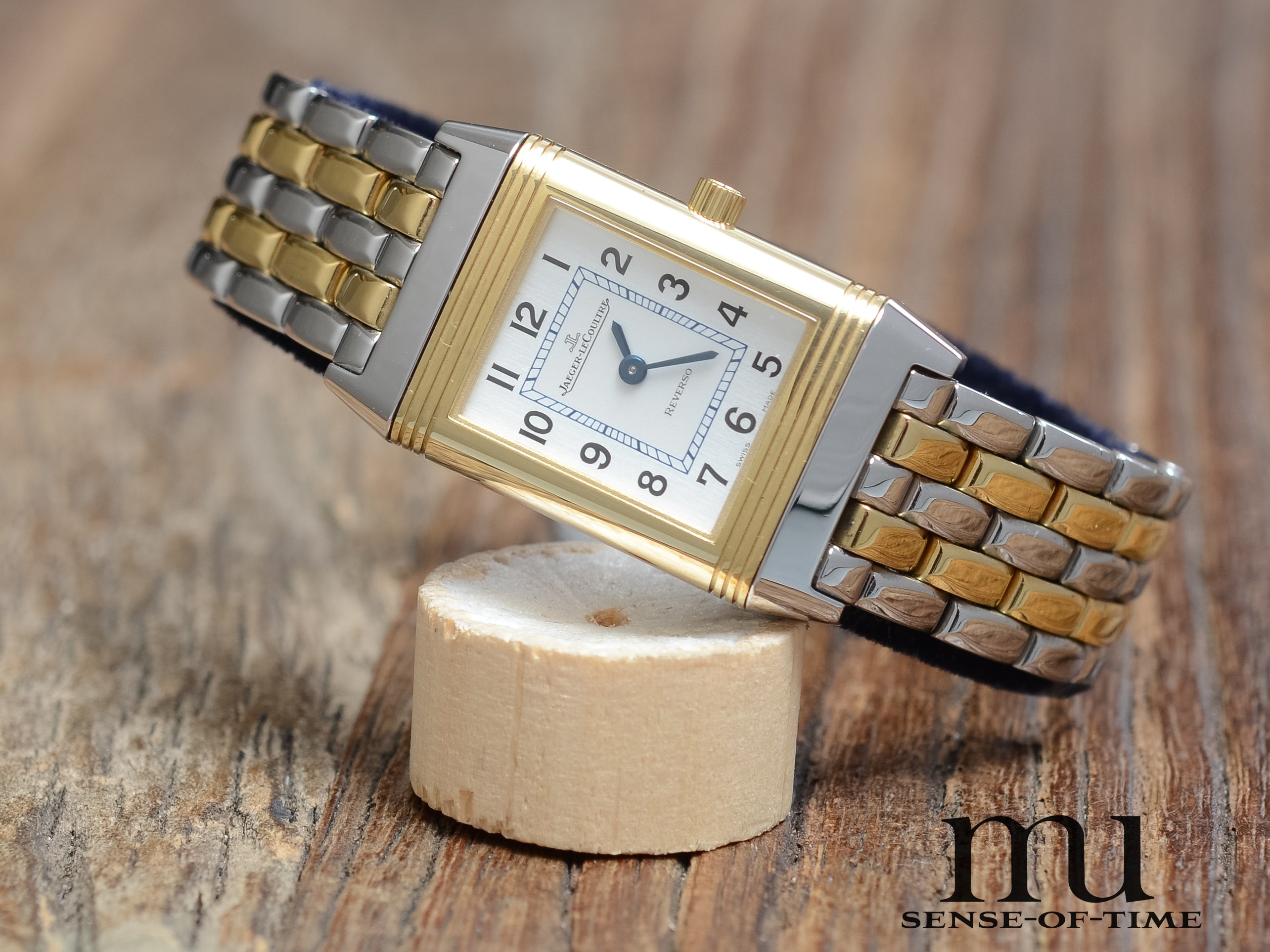 Jaeger leCoultre Reverso Lady Stahl/Gold, Ref: 260.5.86