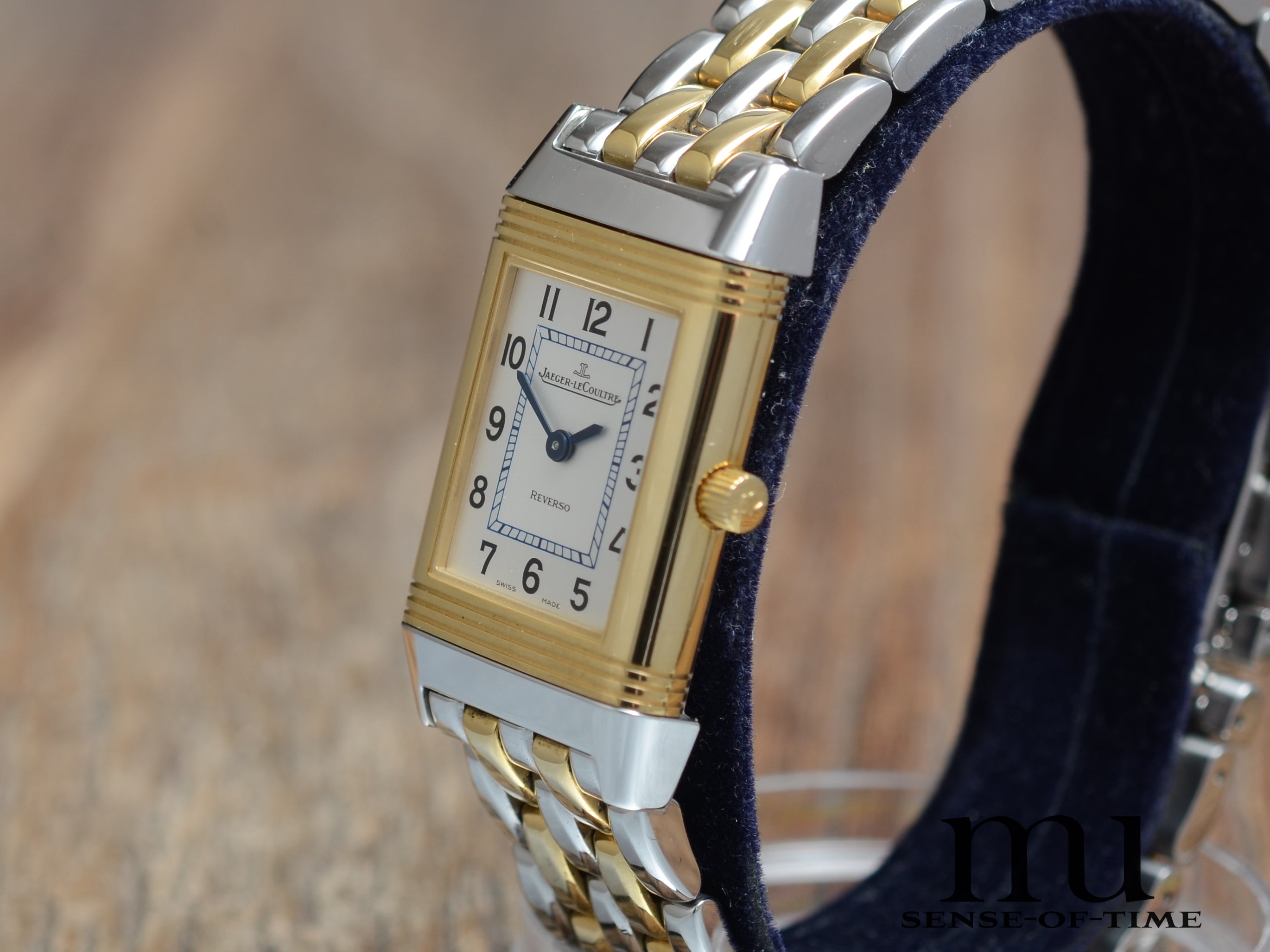 Jaeger leCoultre Reverso Lady Stahl/Gold, Ref: 260.5.86