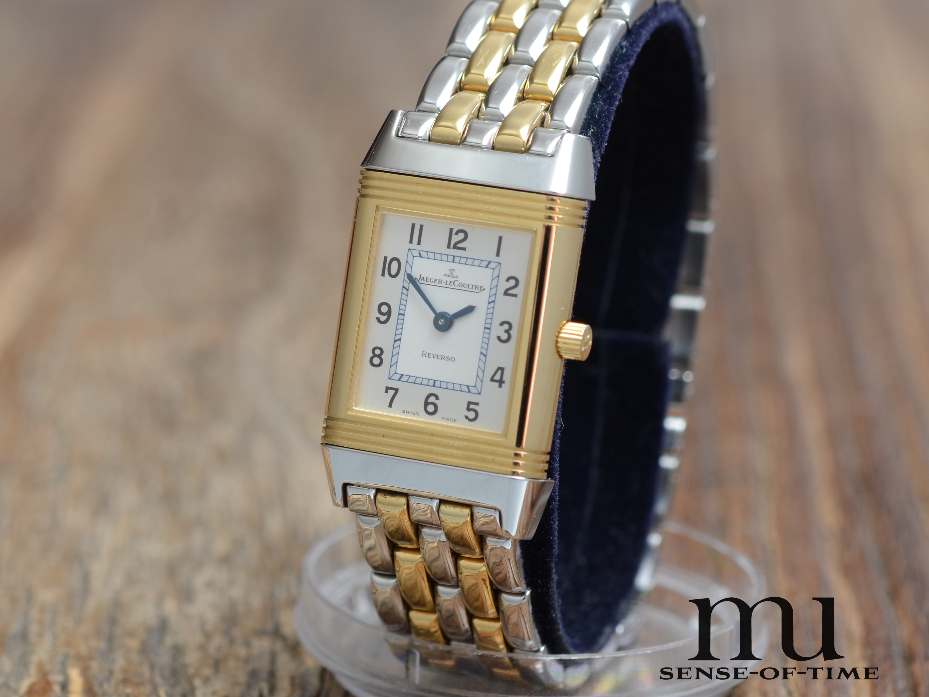 Jaeger leCoultre Reverso Lady Stahl/Gold, Ref: 260.5.86