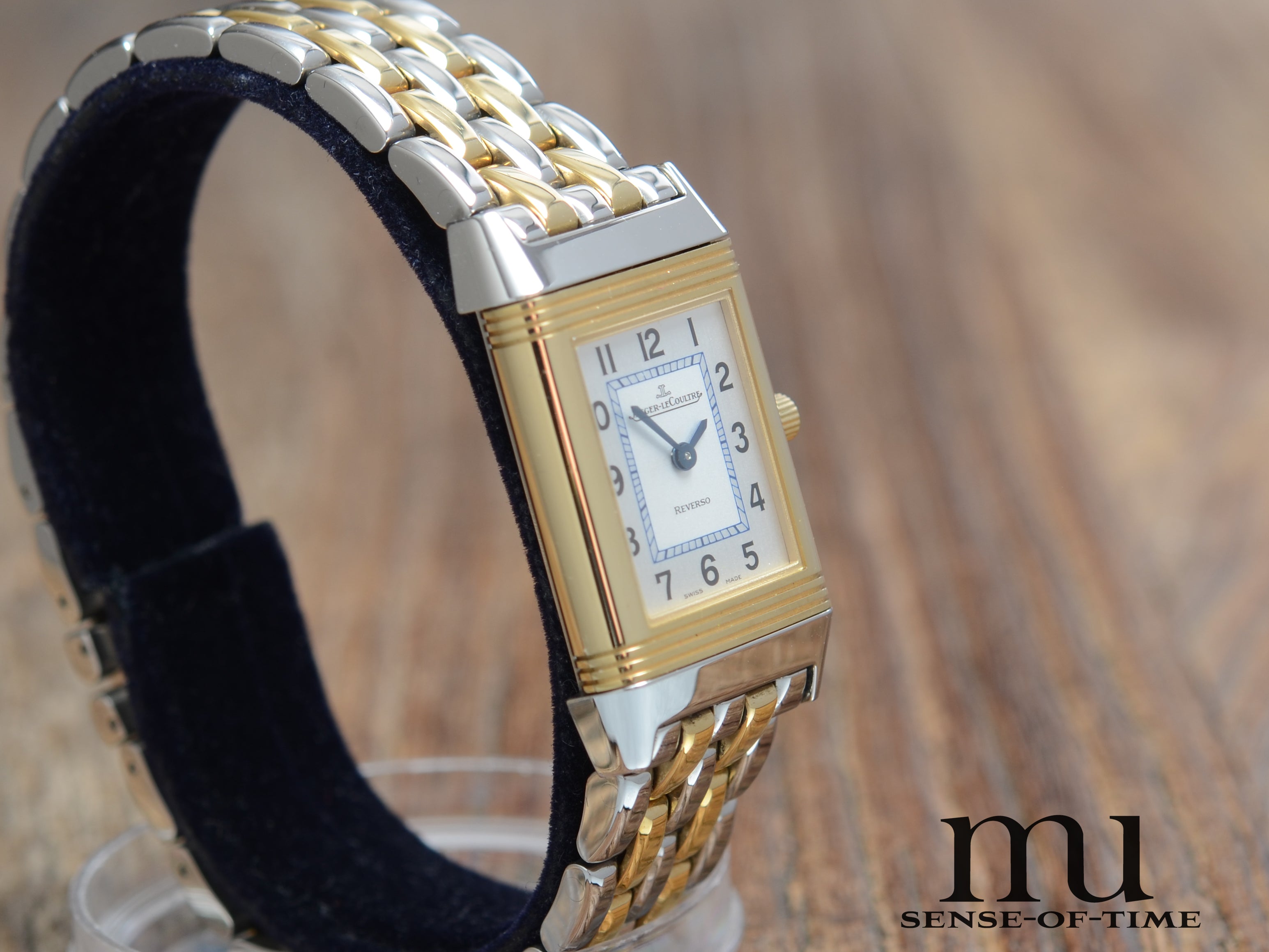 Jaeger leCoultre Reverso Lady Stahl/Gold, Ref: 260.5.86