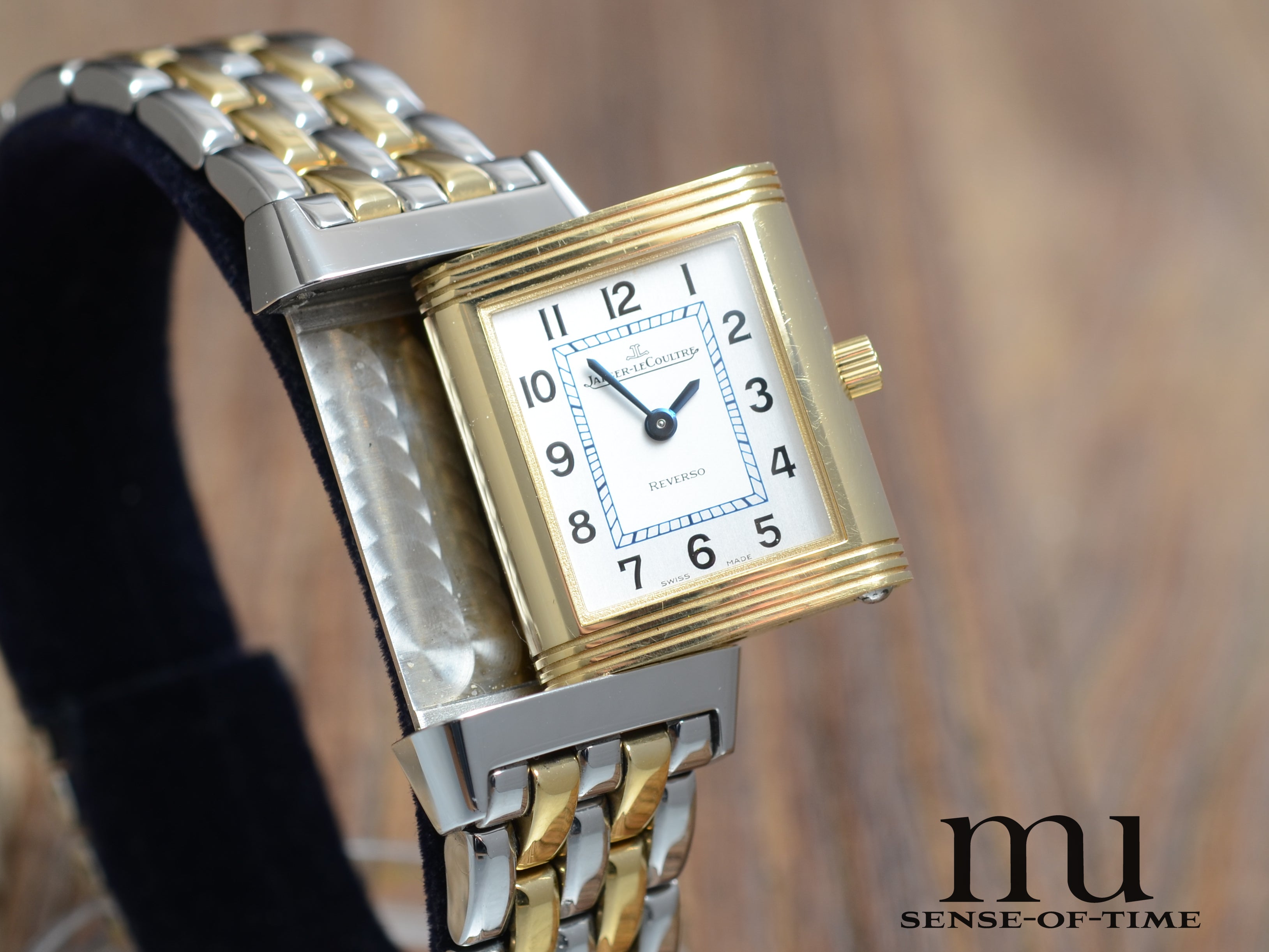 Jaeger leCoultre Reverso Lady Stahl/Gold, Ref: 260.5.86