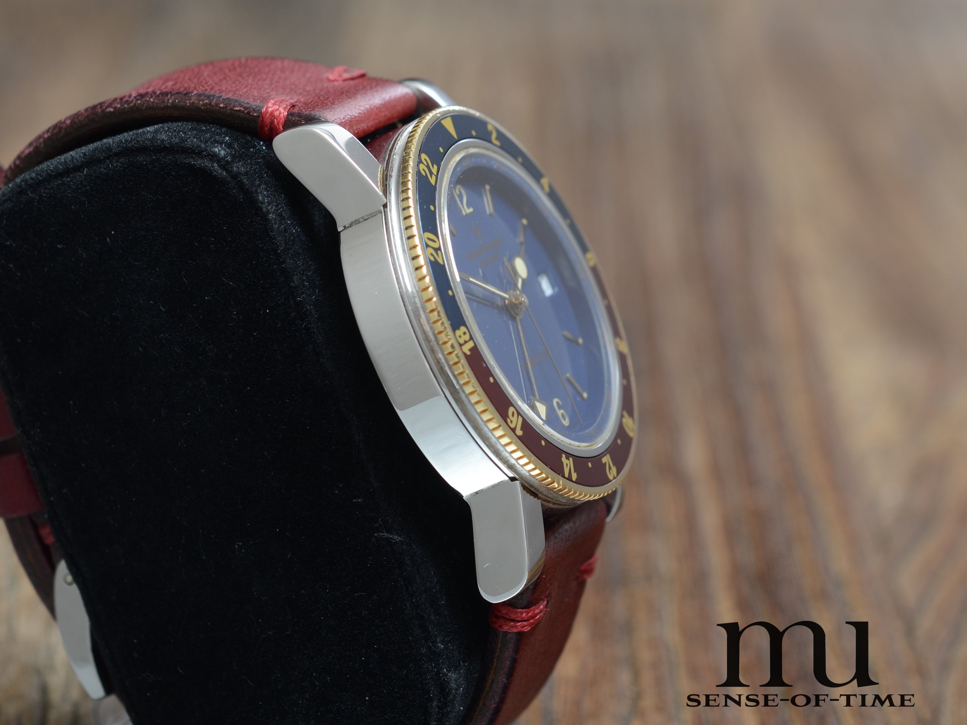 Girard Perregaux Traveller Stahl/Gold Pepsi, Ref: 7200