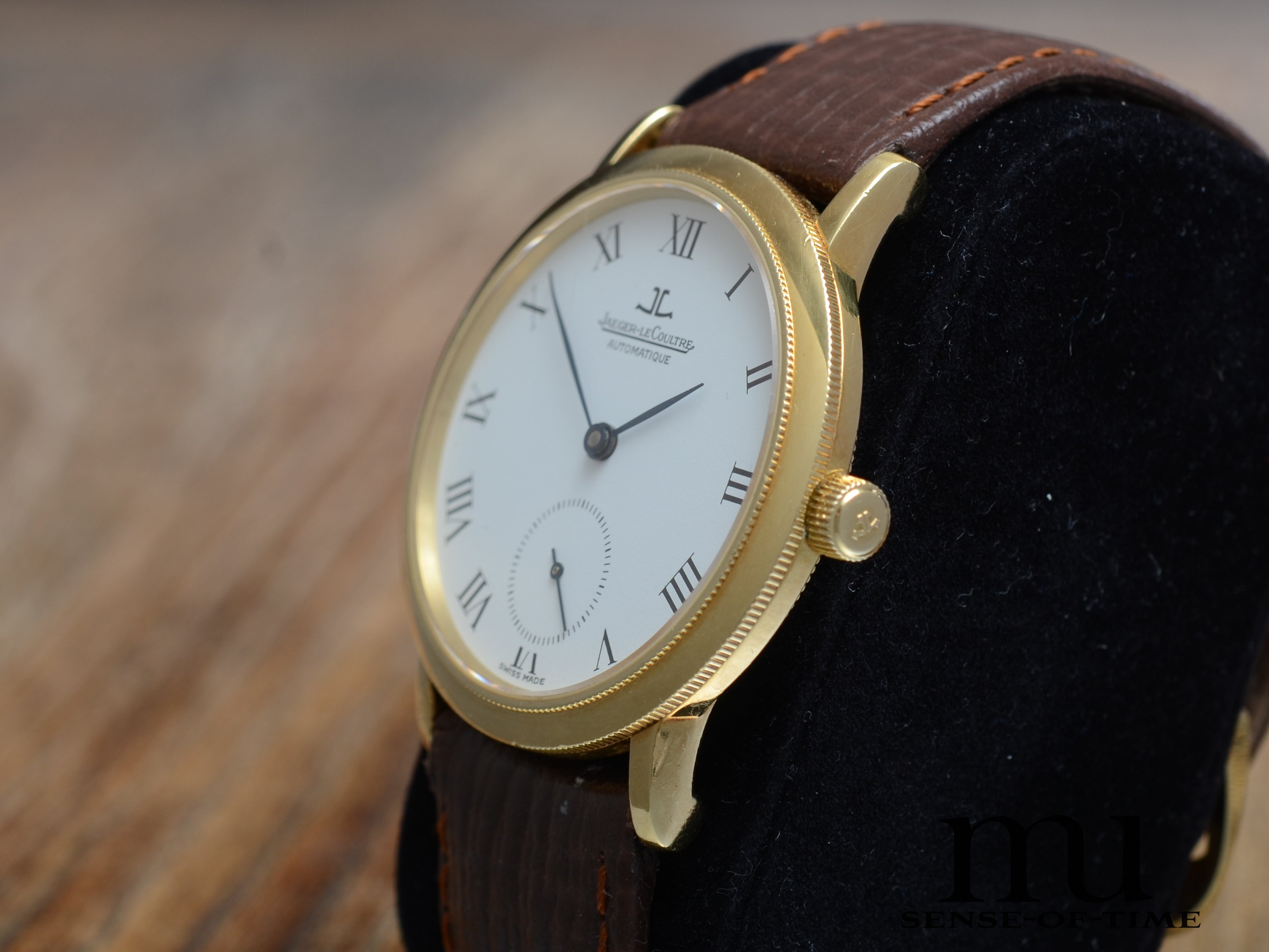 Jaeger leCoultre Gentilhomme 18kt Gold Automatik Cal. 889, Ref: 155.1.9