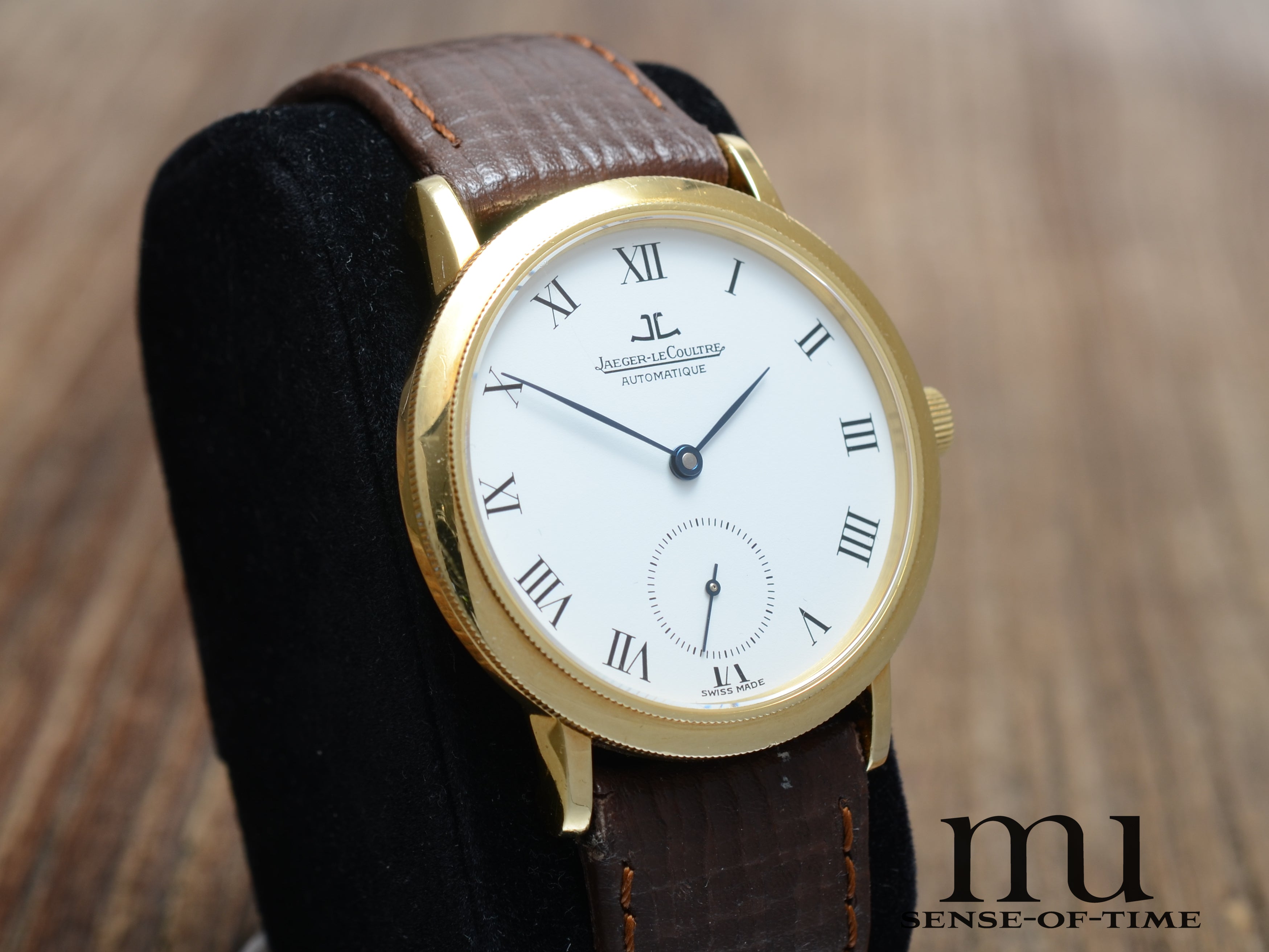 Jaeger leCoultre Gentilhomme 18kt Gold Automatik Cal. 889, Ref: 155.1.9