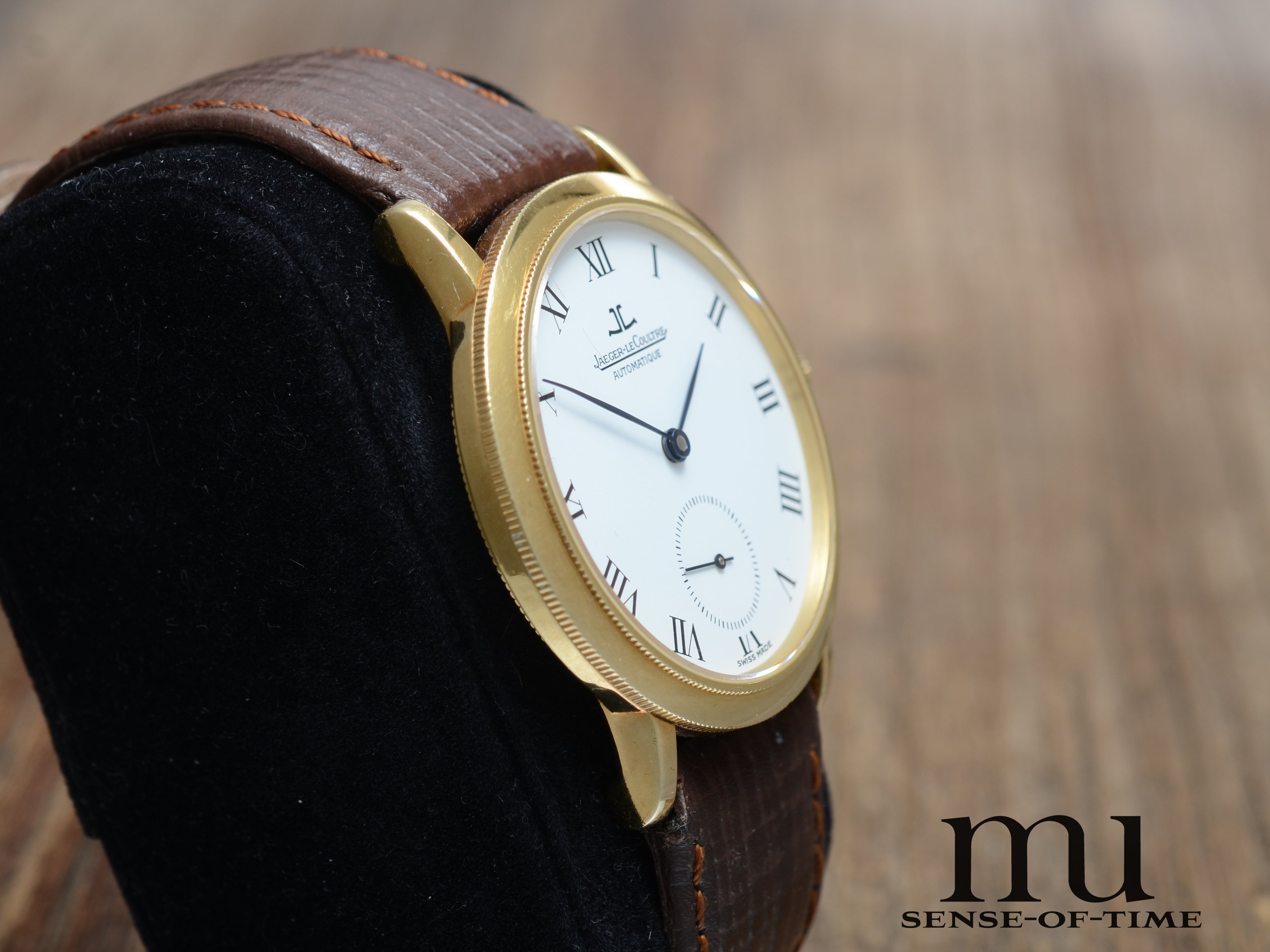 Jaeger leCoultre Gentilhomme 18kt Gold Automatik Cal. 889, Ref: 155.1.9