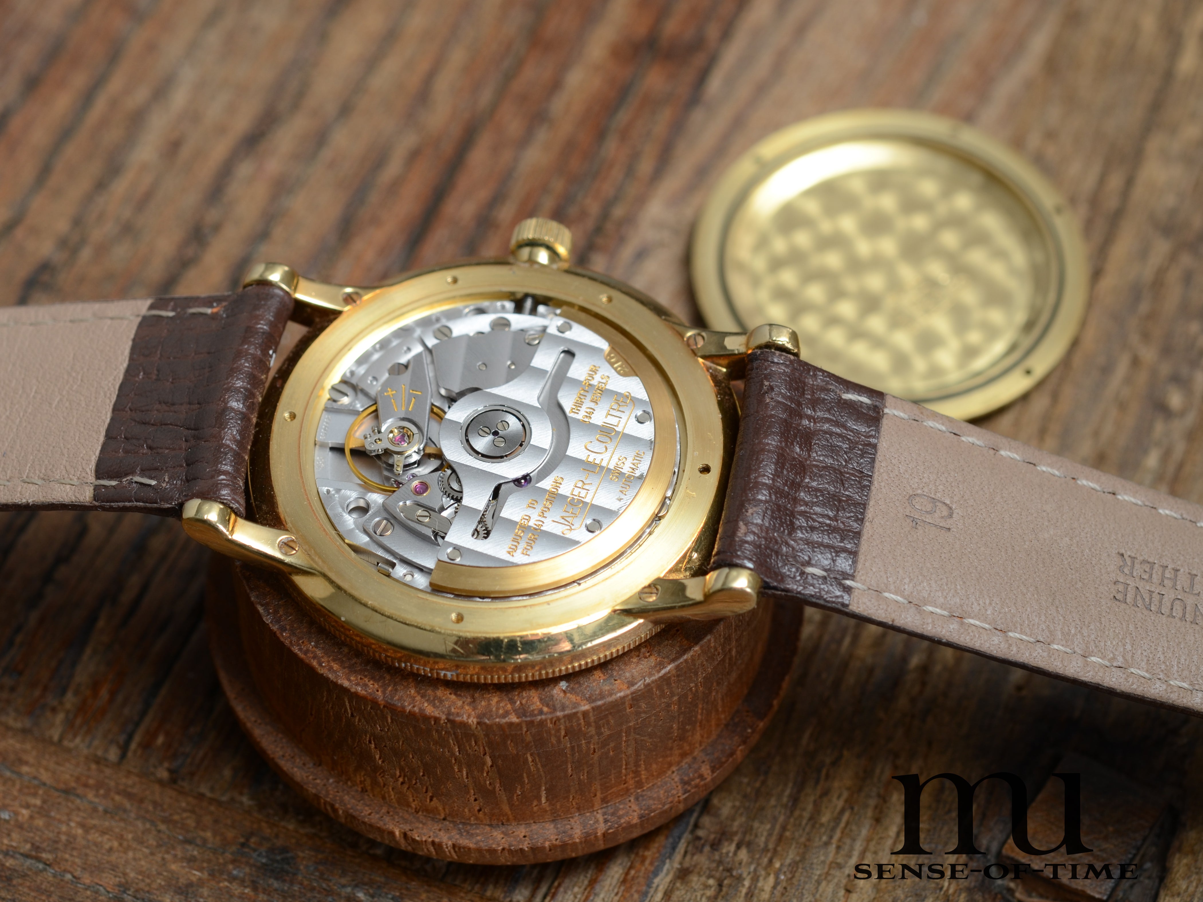 Jaeger leCoultre Gentilhomme 18kt Gold Automatik Cal. 889, Ref: 155.1.9