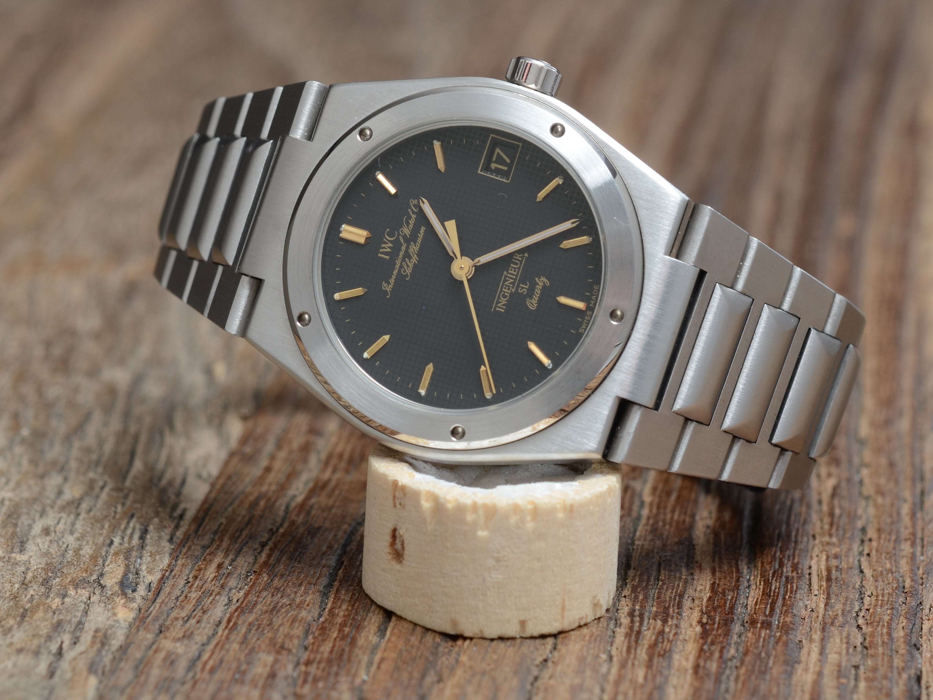 IWC Ingenieur SL mit schwarzem Graph-Dial, Ref.: IW3305