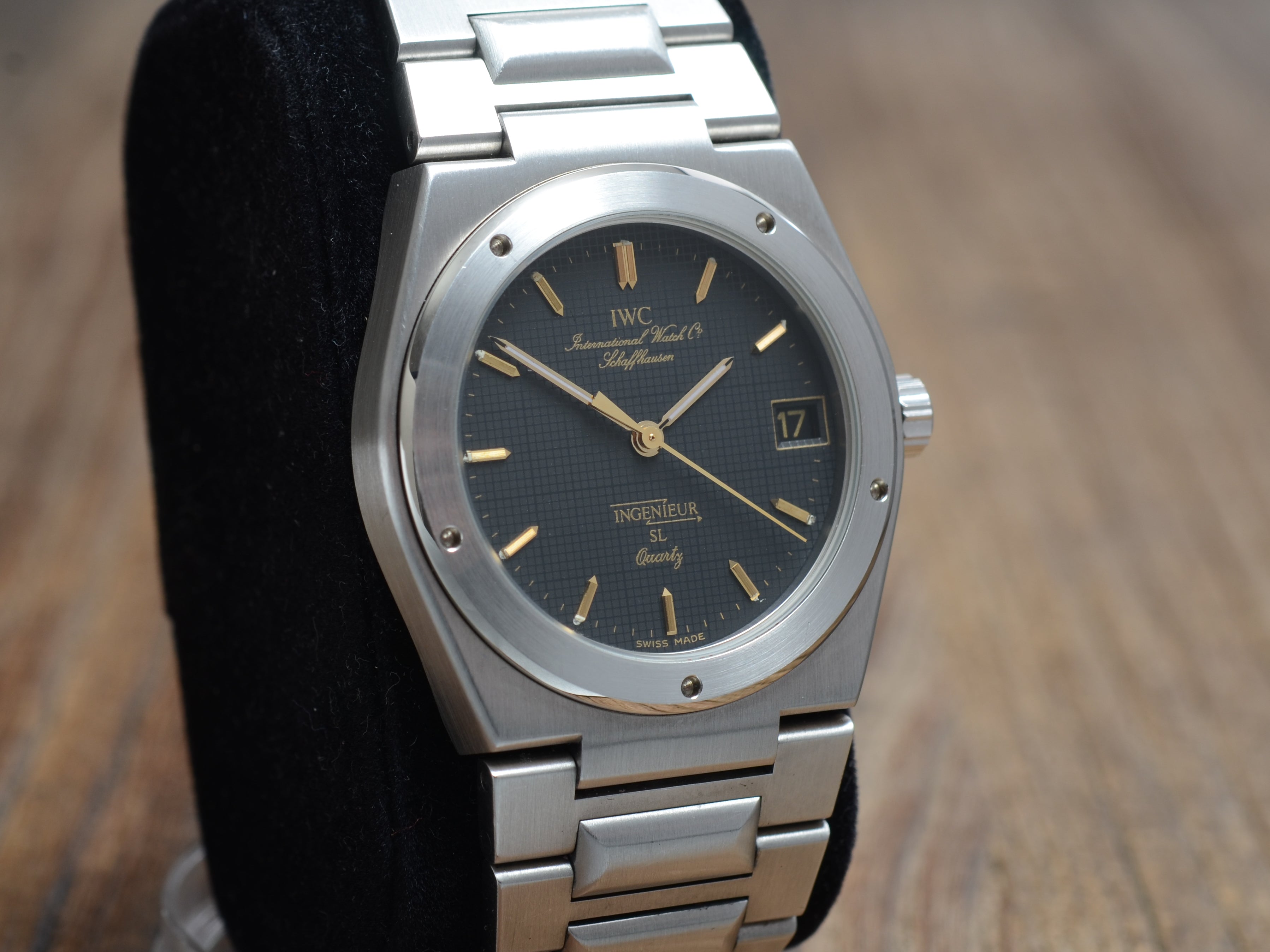 IWC Ingenieur SL mit schwarzem Graph-Dial, Ref.: IW3305