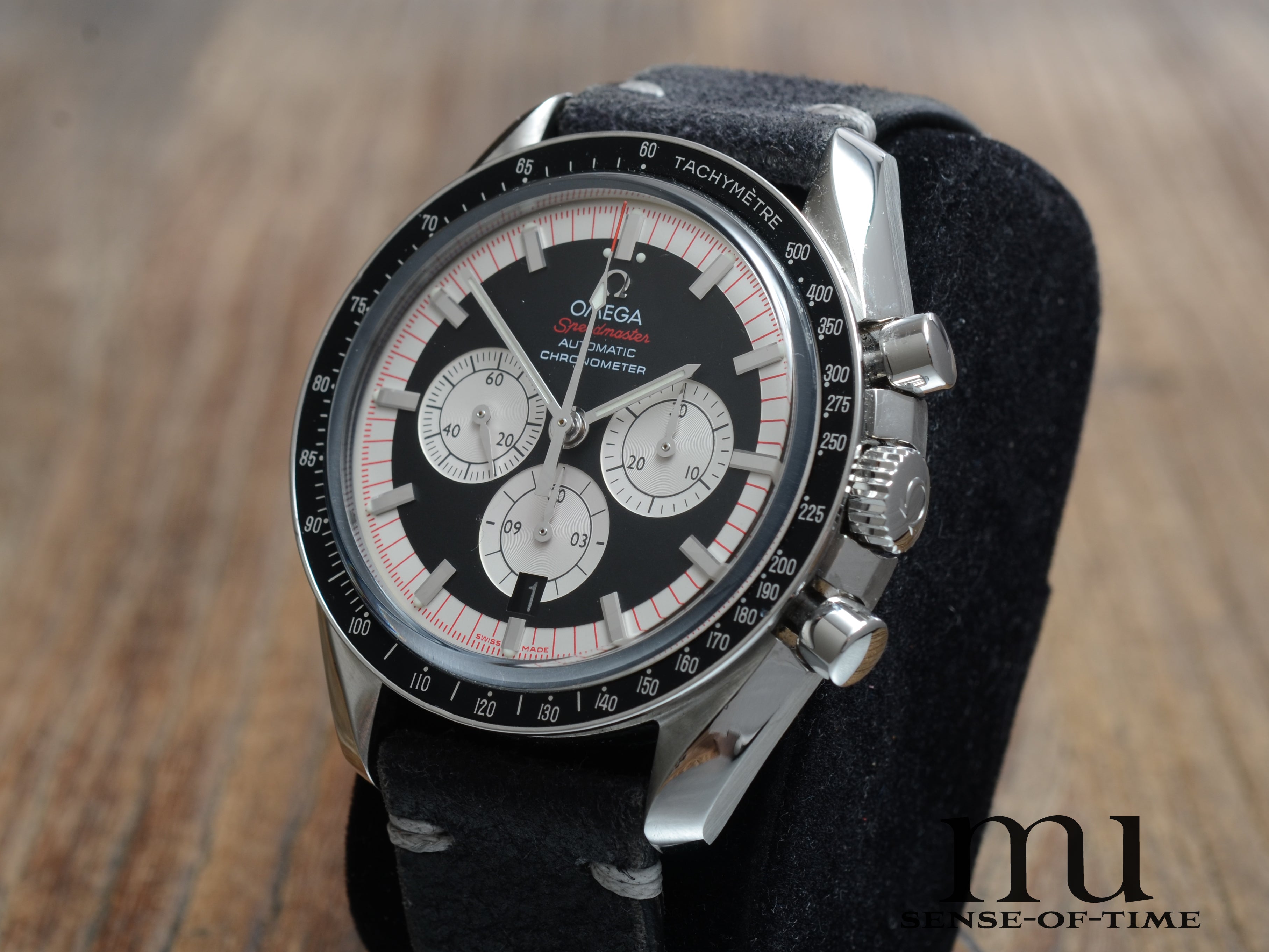 Omega Speedmaster Limited Edition Michael Schumacher mit Omega Service 5/2026, Ref.: 3507.51.00