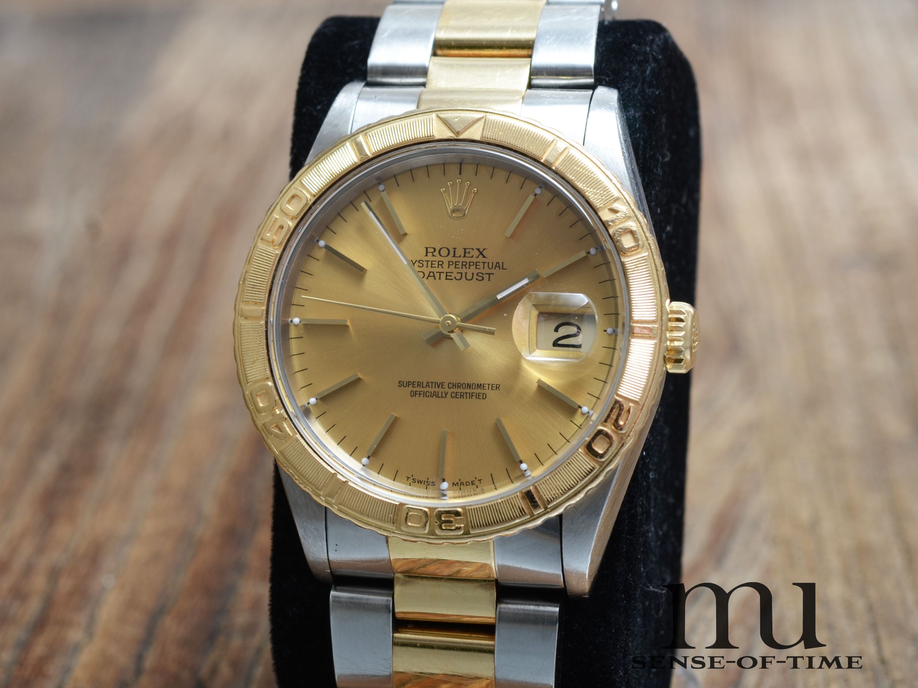 Rolex Turn-O-Graph Stahl/Gold Oyster 36mm, Ref. 16263