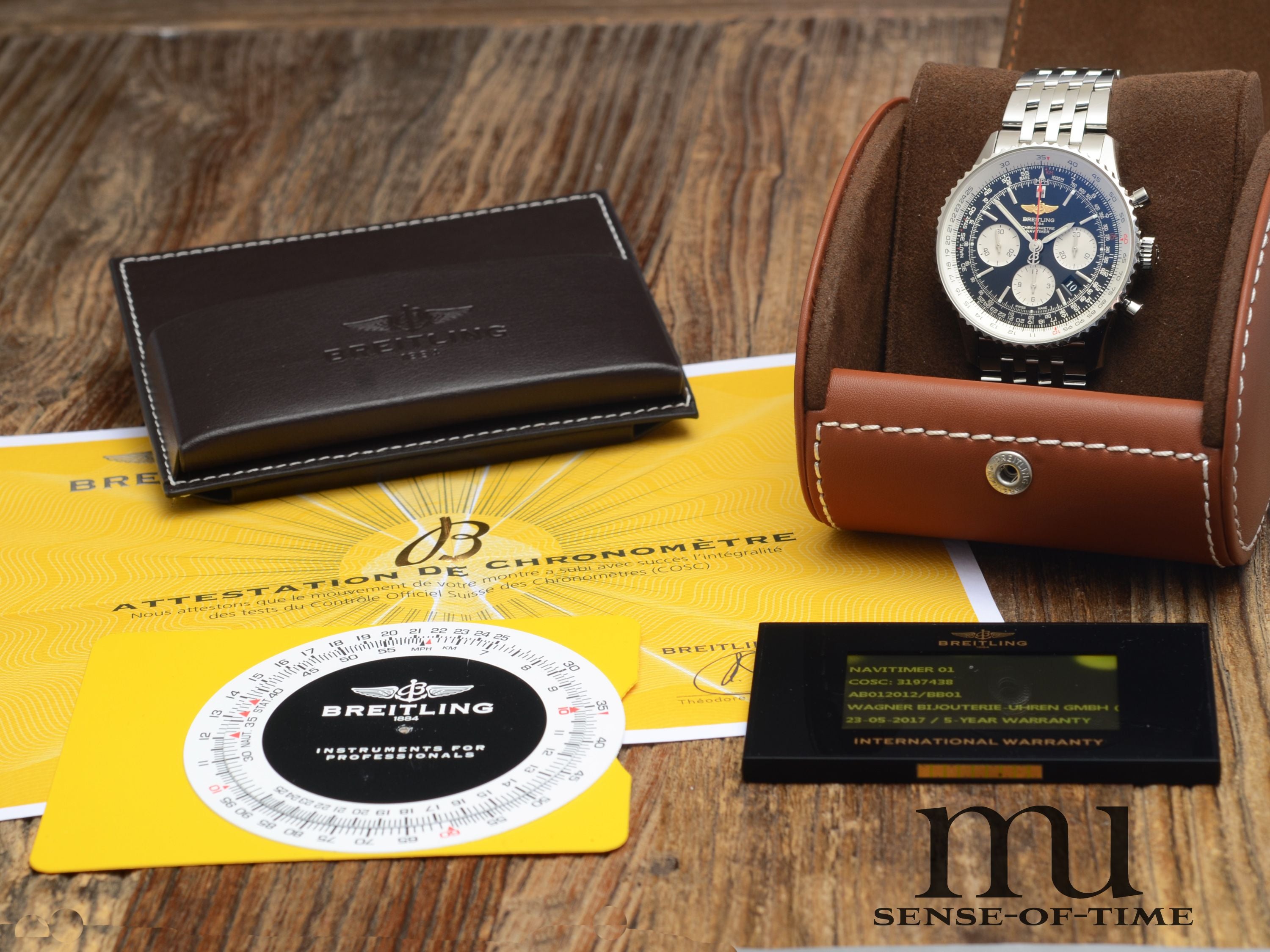 Breitling Navitimer 1 B01 Chronograph 43mm, Ref.: AB012012