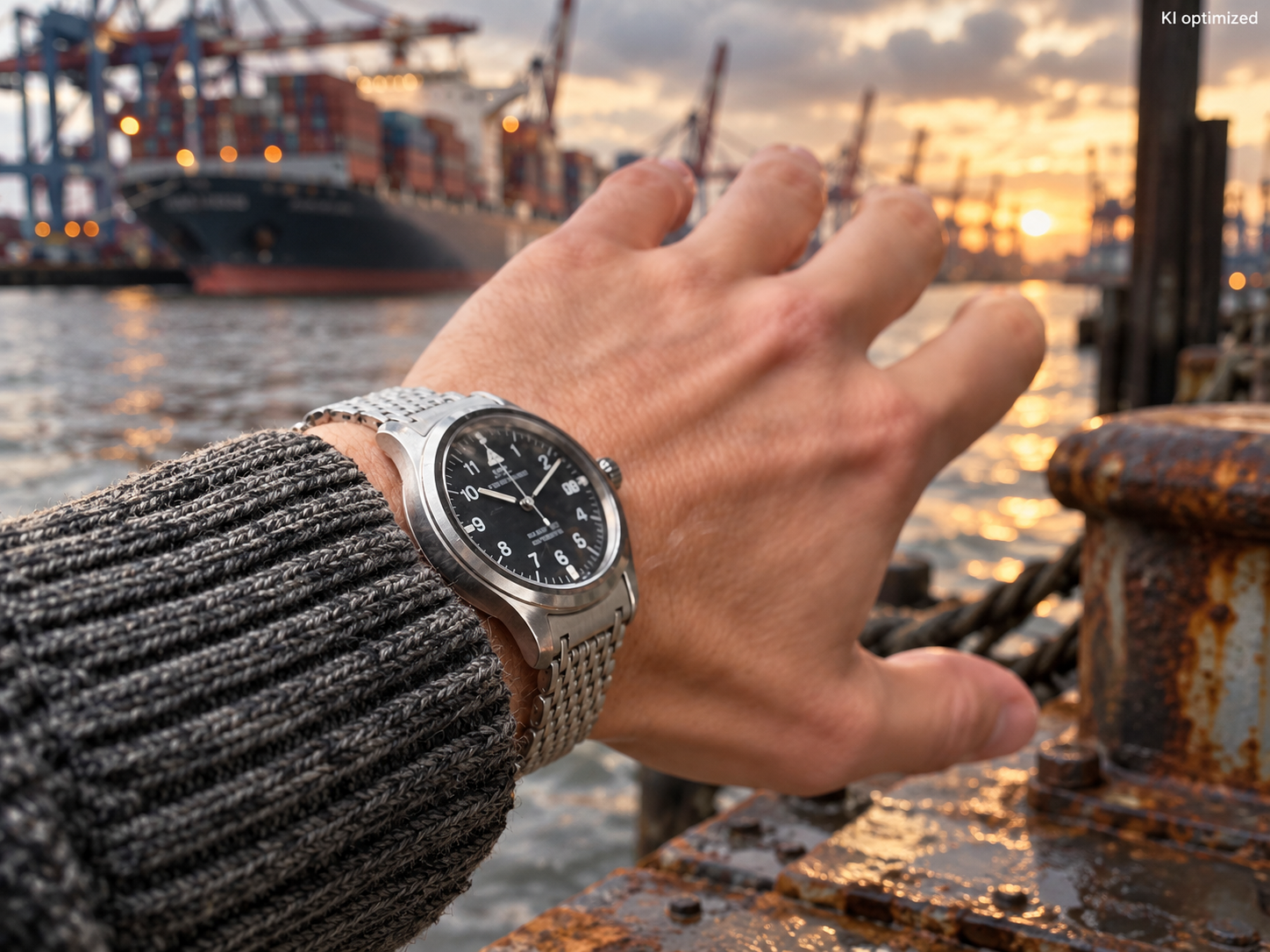 IWC Mark XII Fliegeruhr 36mm Beads of Rice-Bracelet